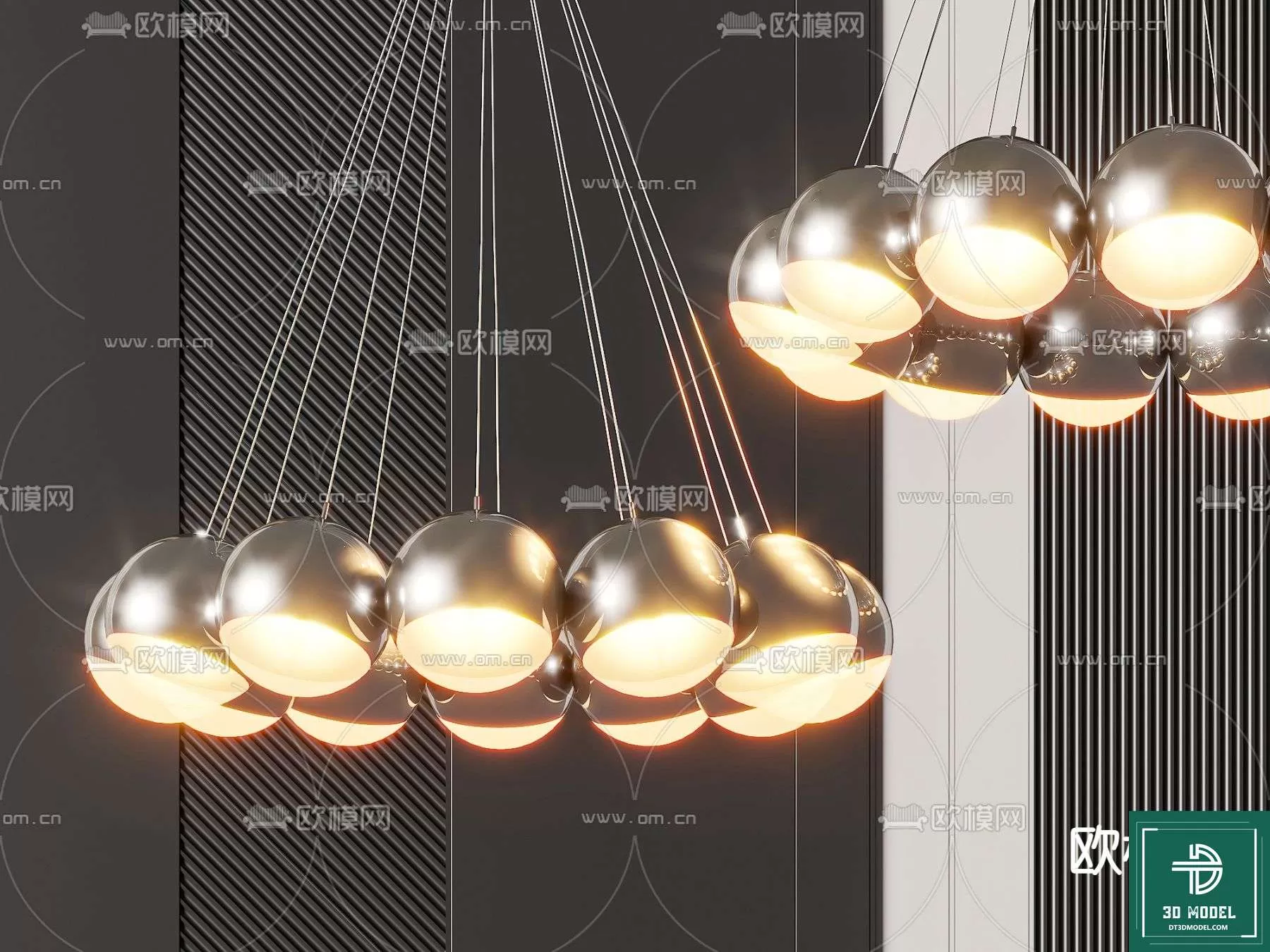 CEILING LIGHT – 3DS MODELS – 053