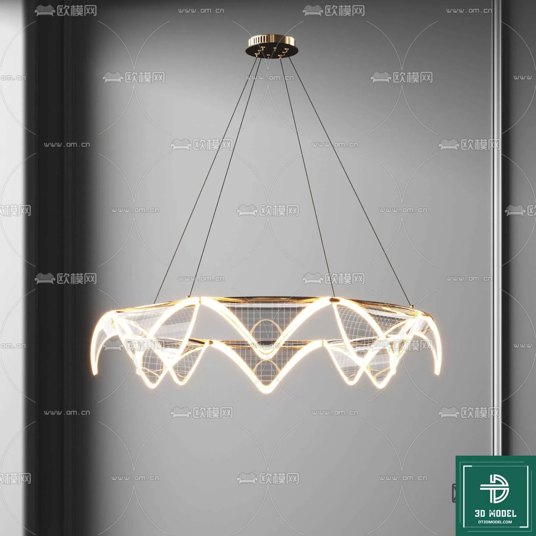 CEILING LIGHT – 3DS MODELS – 061