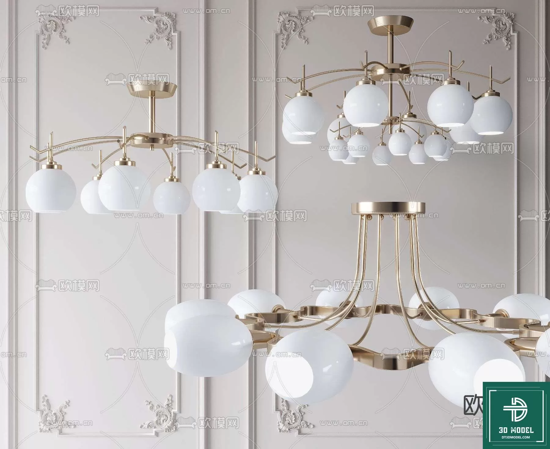 CEILING LIGHT – 3DS MODELS – 062