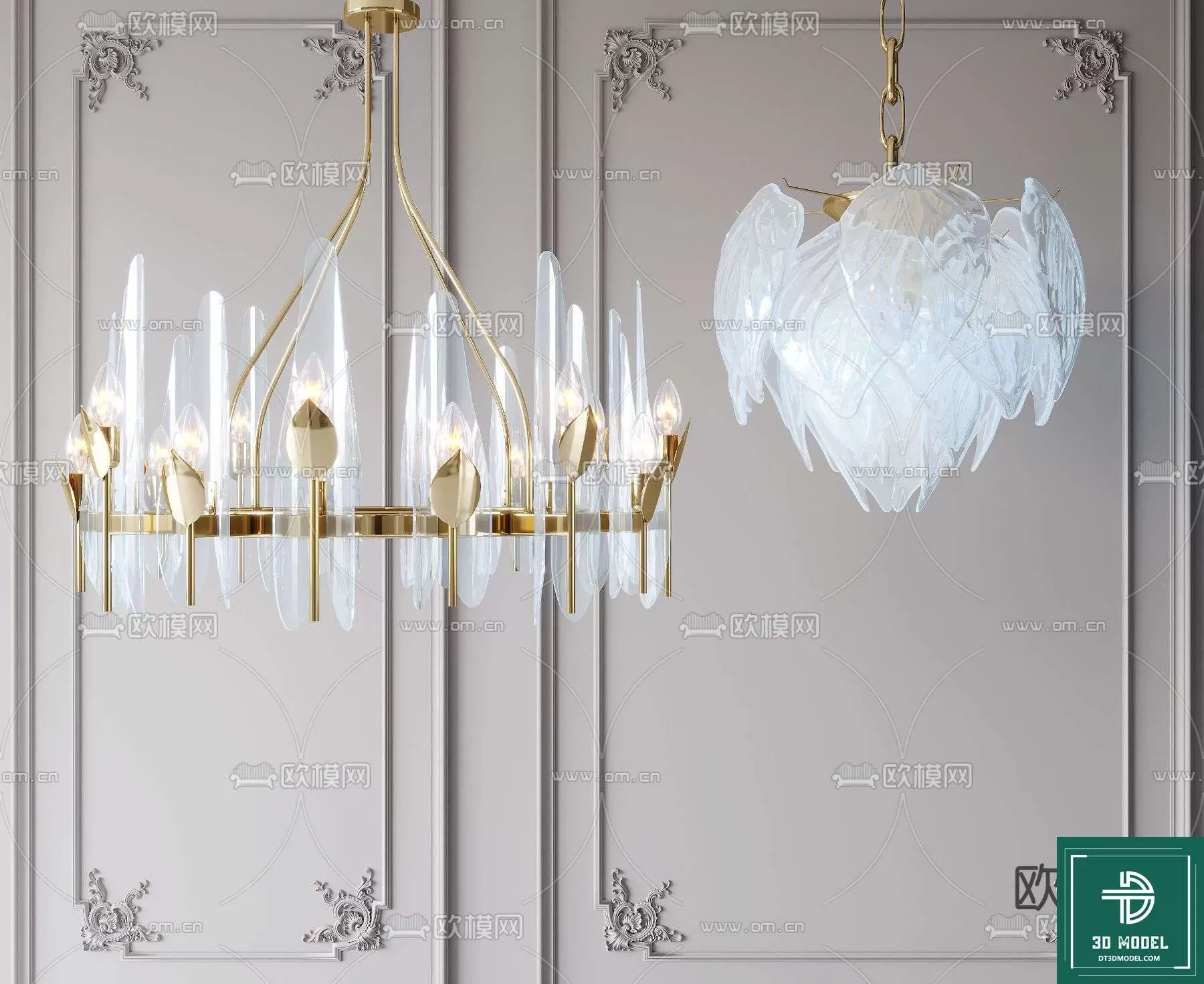 CEILING LIGHT – 3DS MODELS – 063