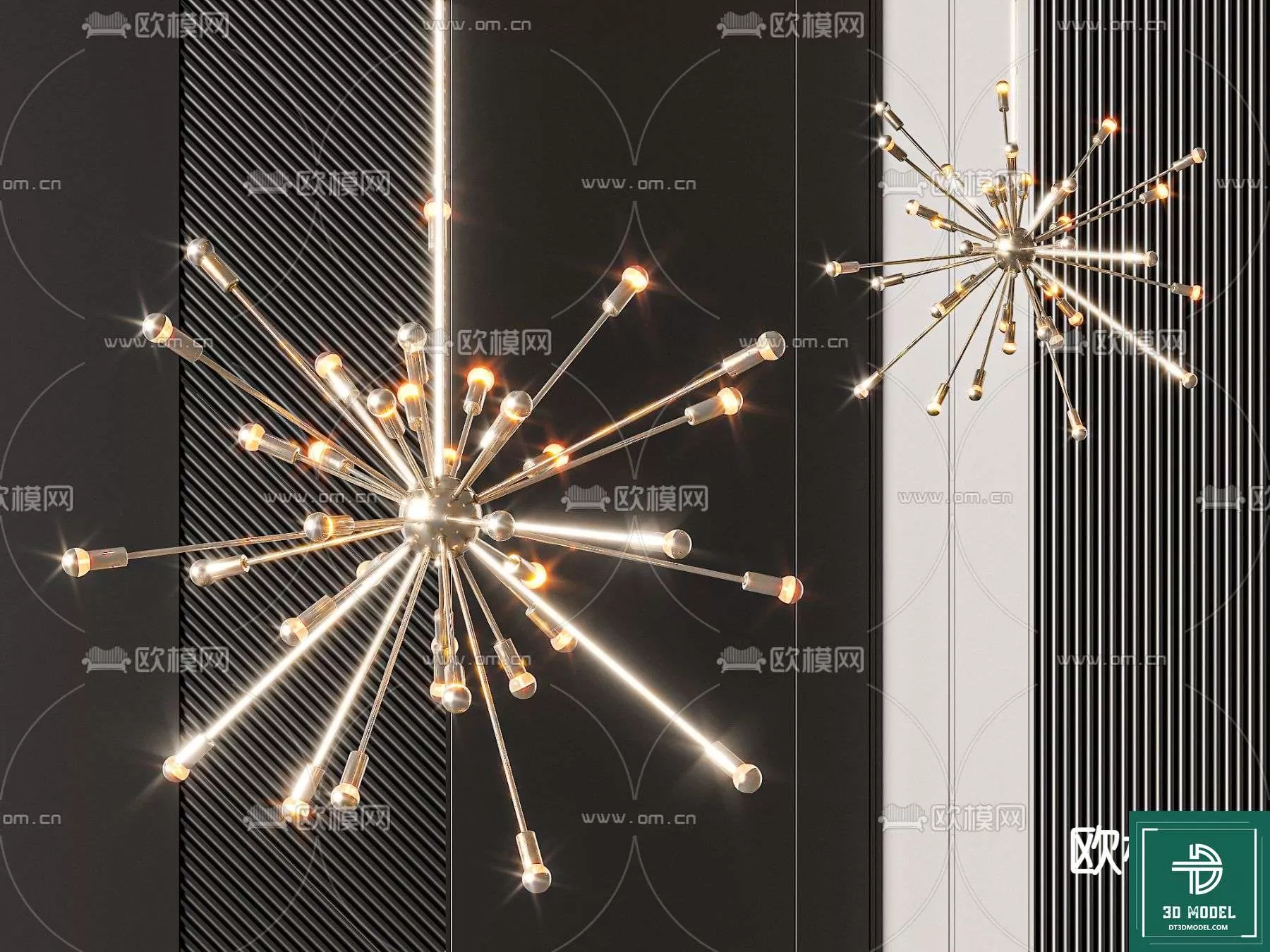 CEILING LIGHT – 3DS MODELS – 064