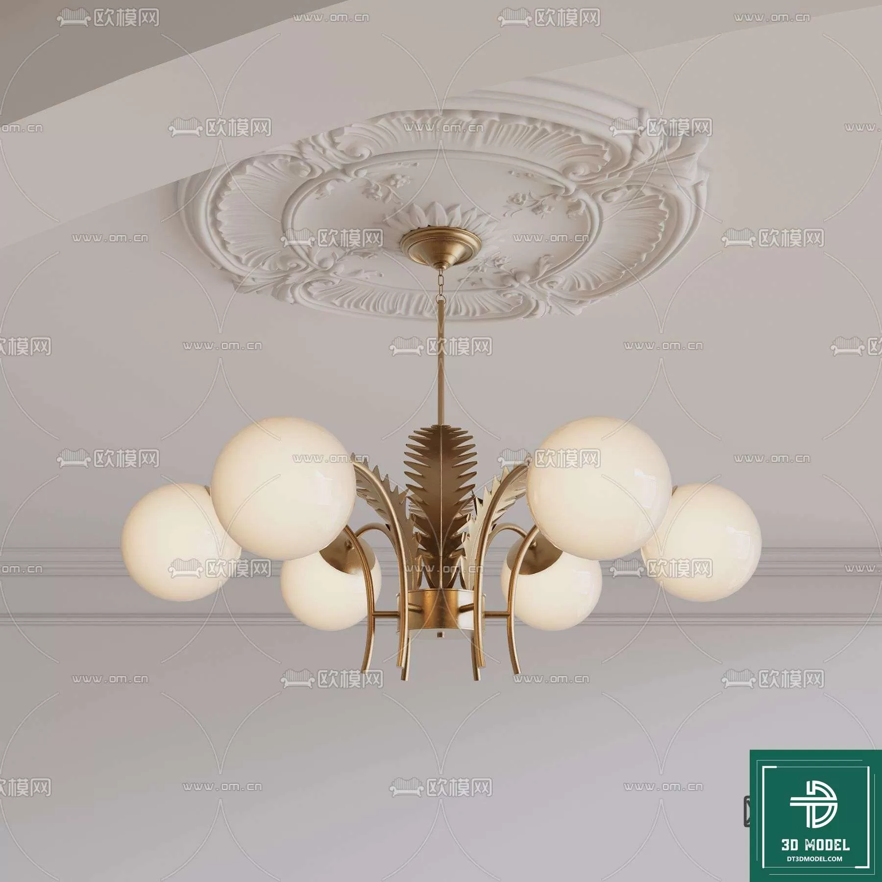 CEILING LIGHT – 3DS MODELS – 065