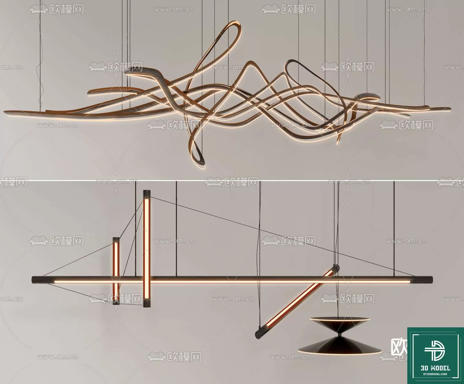 CEILING LIGHT – 3DS MODELS – 066