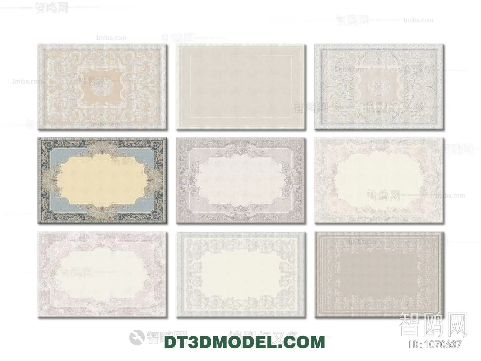 MODERN CARPET – 3DS MODELS – 003