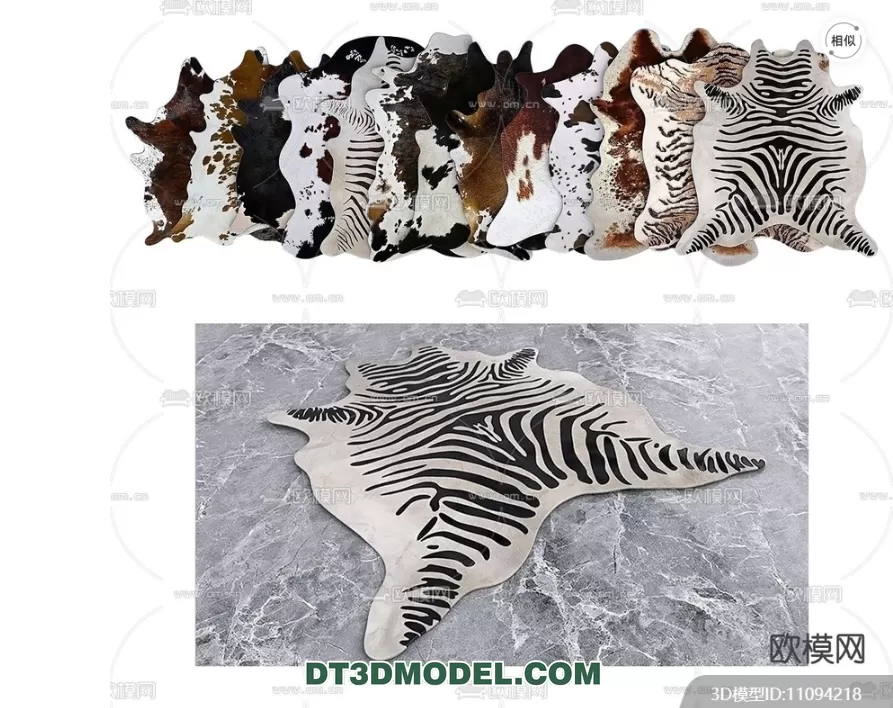 MODERN CARPET – 3DS MODELS – 004