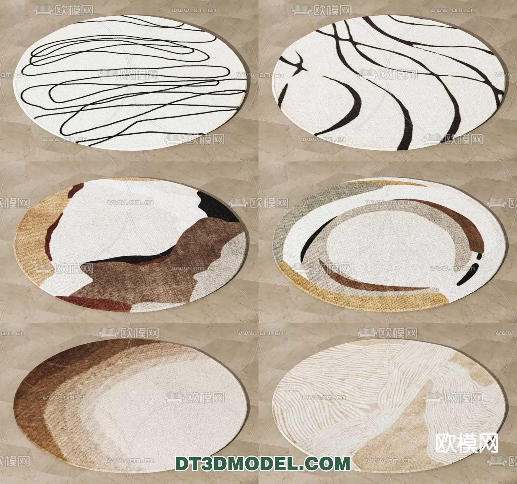 MODERN CARPET – 3DS MODELS – 005