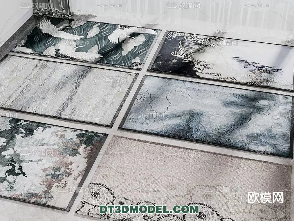 MODERN CARPET – 3DS MODELS – 008