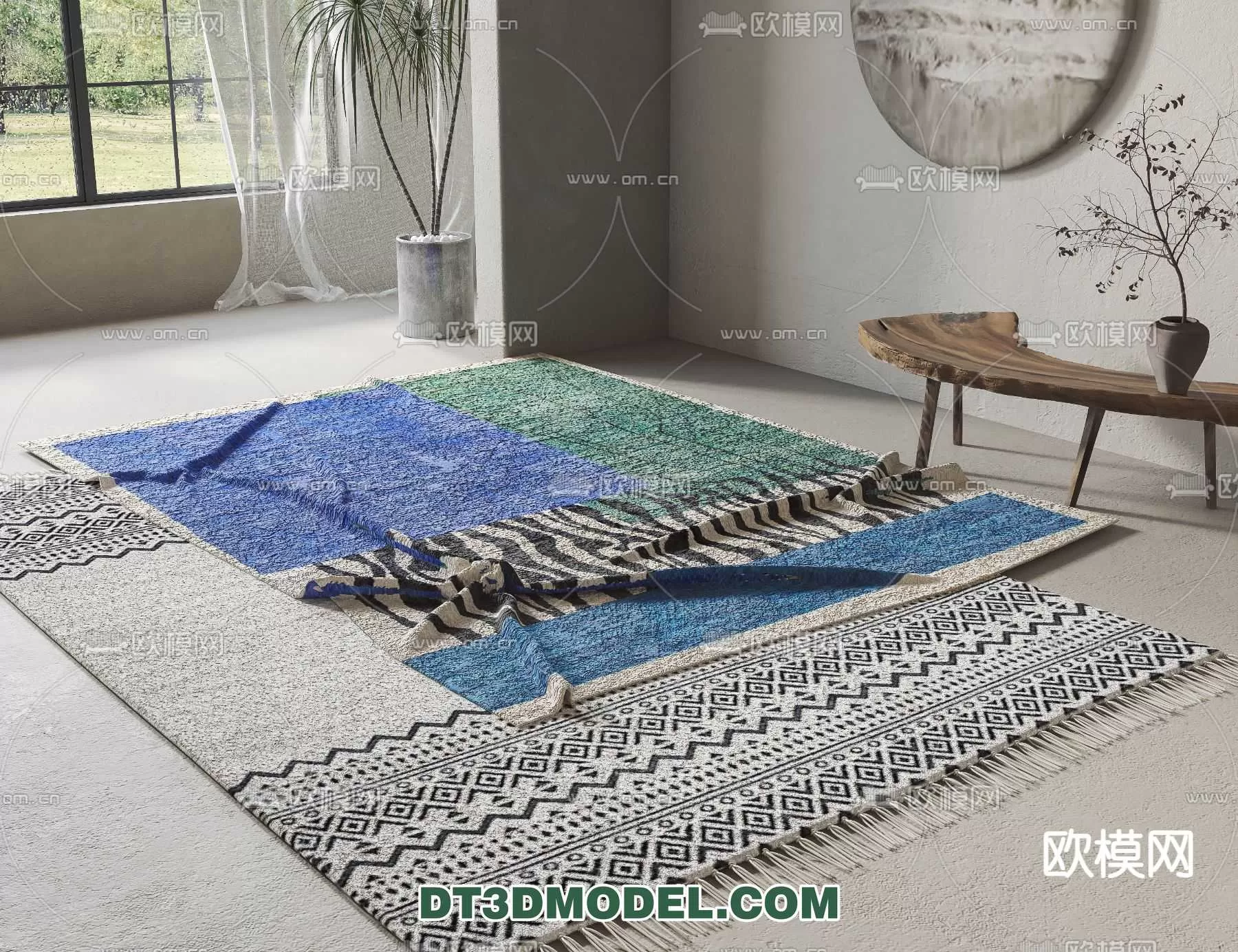 MODERN CARPET – 3DS MODELS – 015