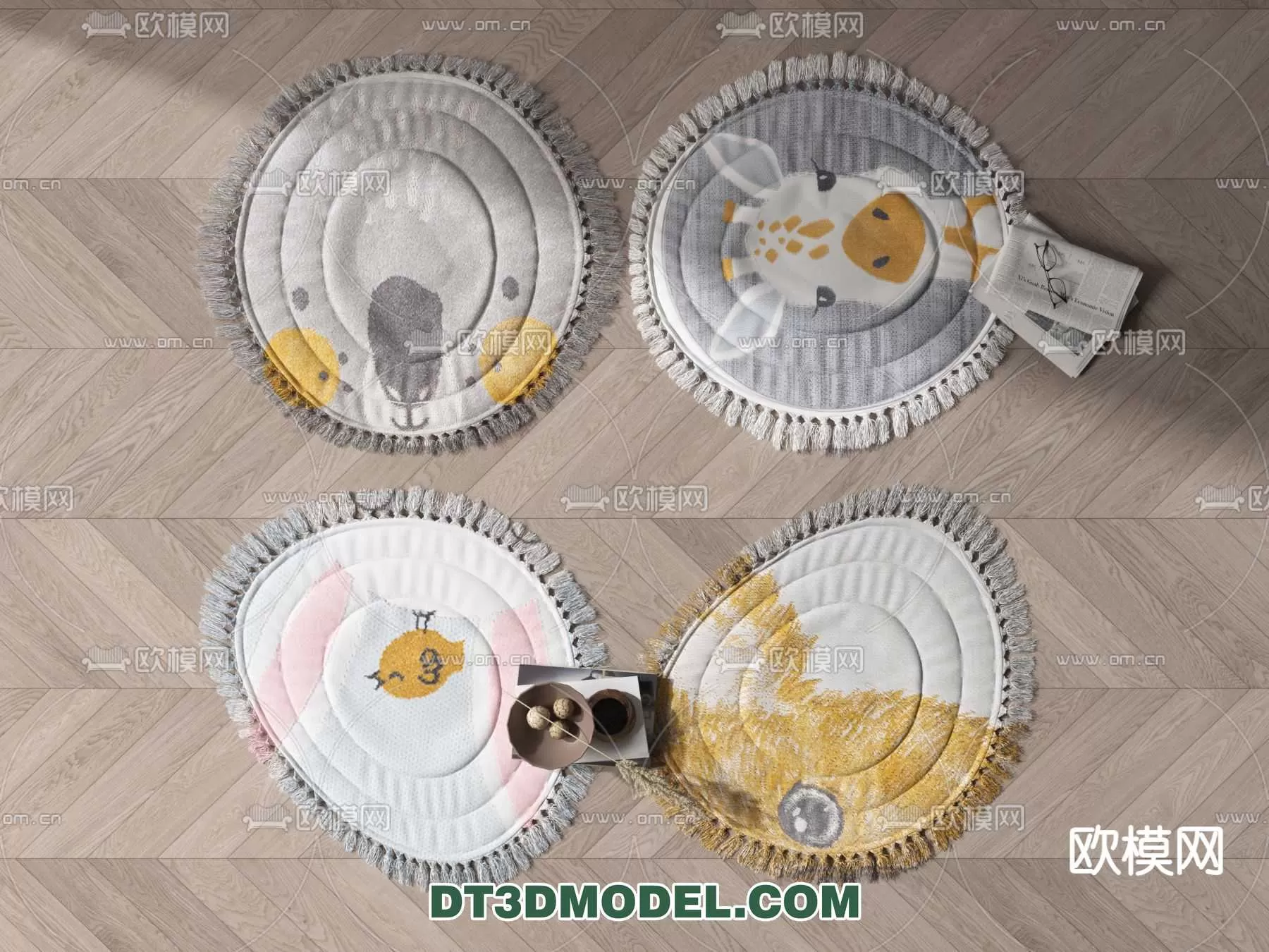 MODERN CARPET – 3DS MODELS – 021