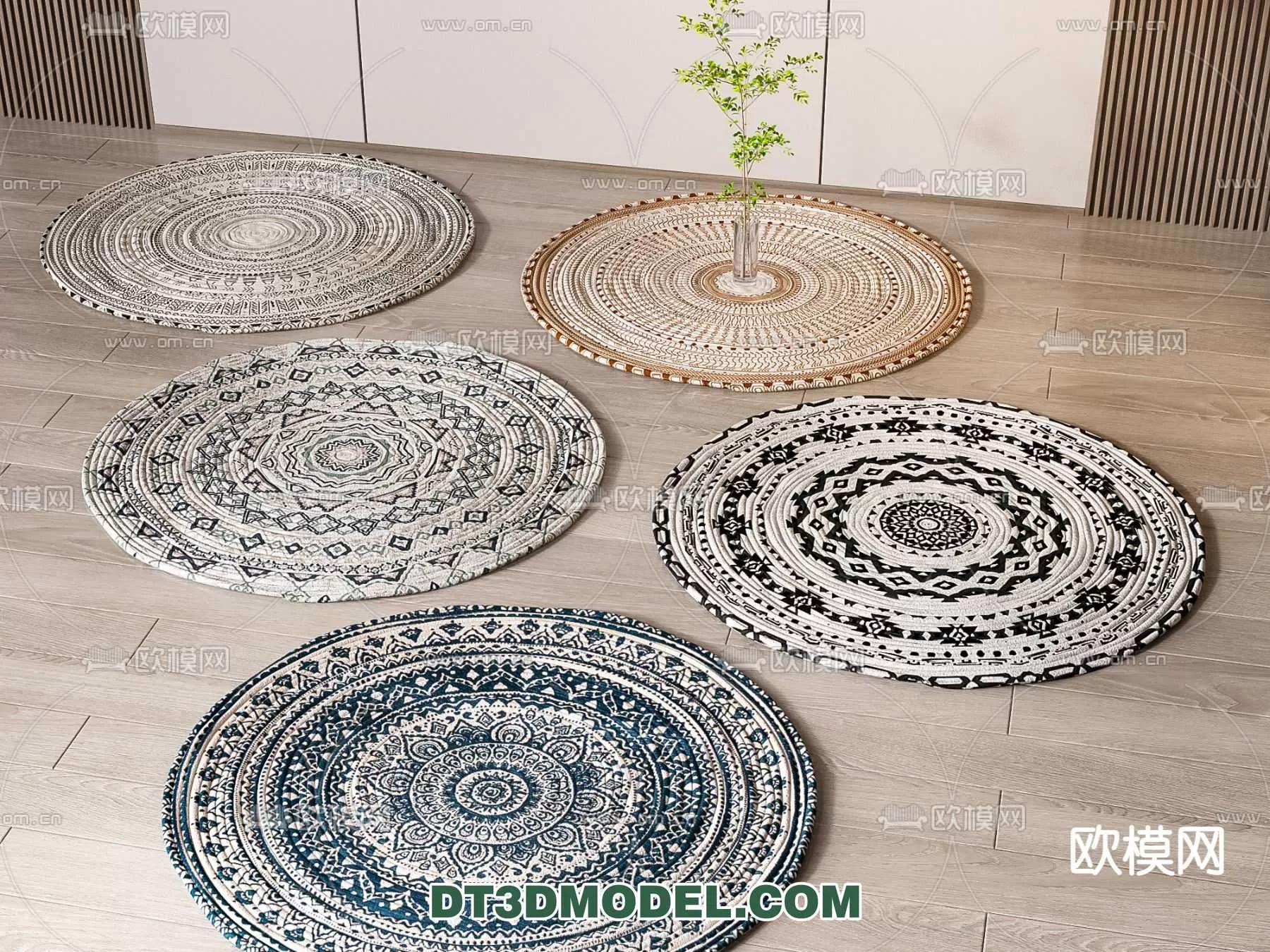 MODERN CARPET – 3DS MODELS – 029