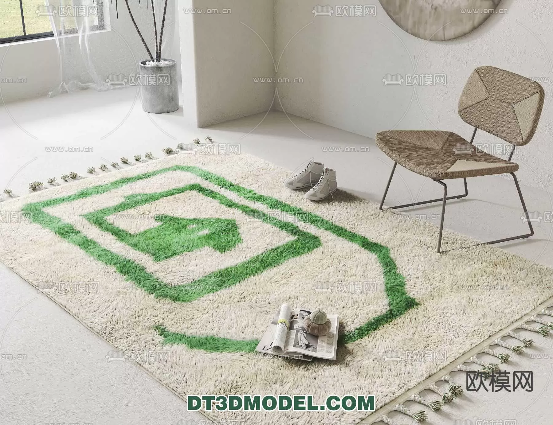 MODERN CARPET – 3DS MODELS – 043