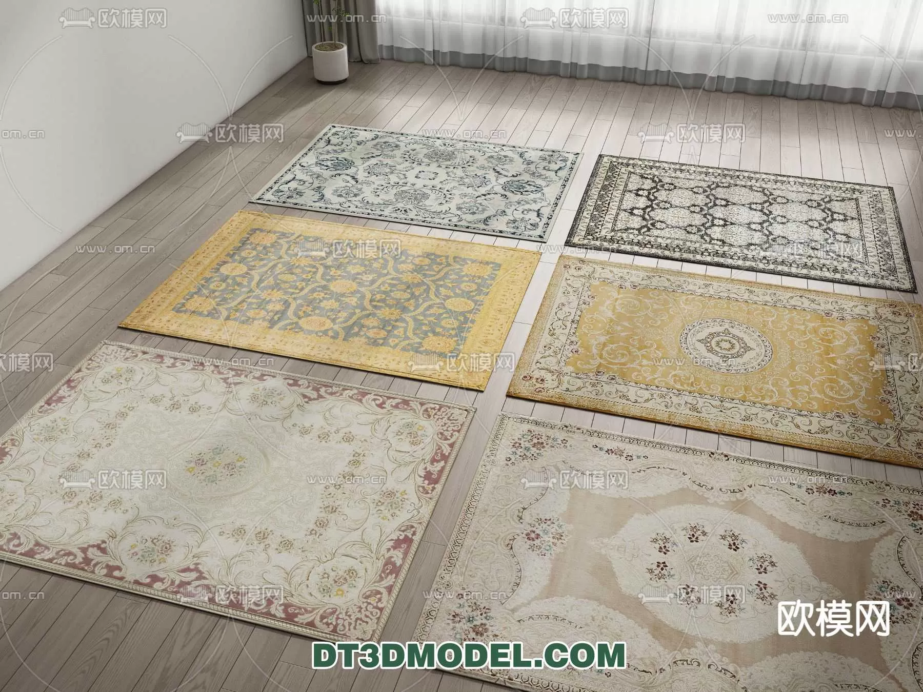 MODERN CARPET – 3DS MODELS – 056