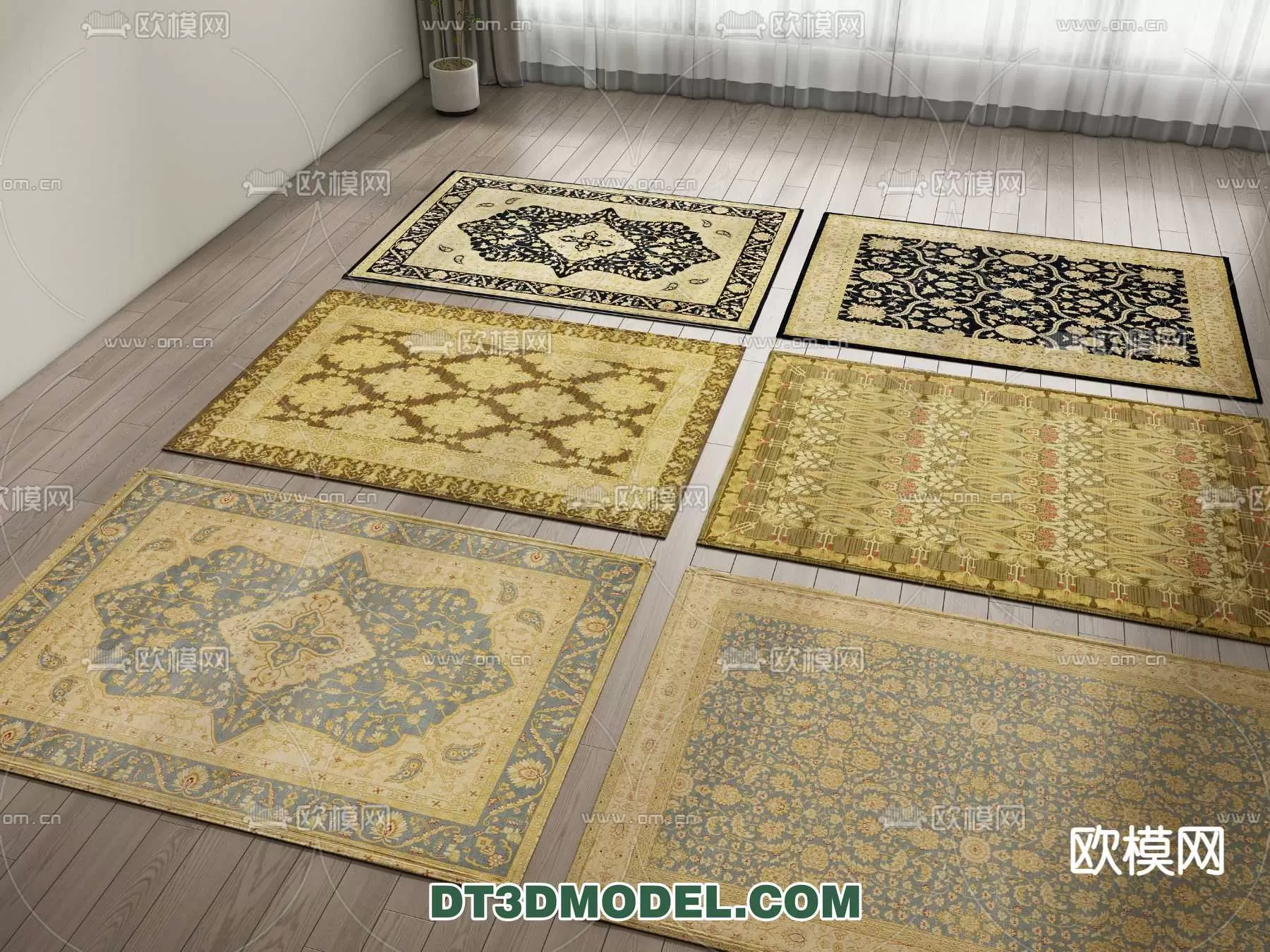 MODERN CARPET – 3DS MODELS – 058