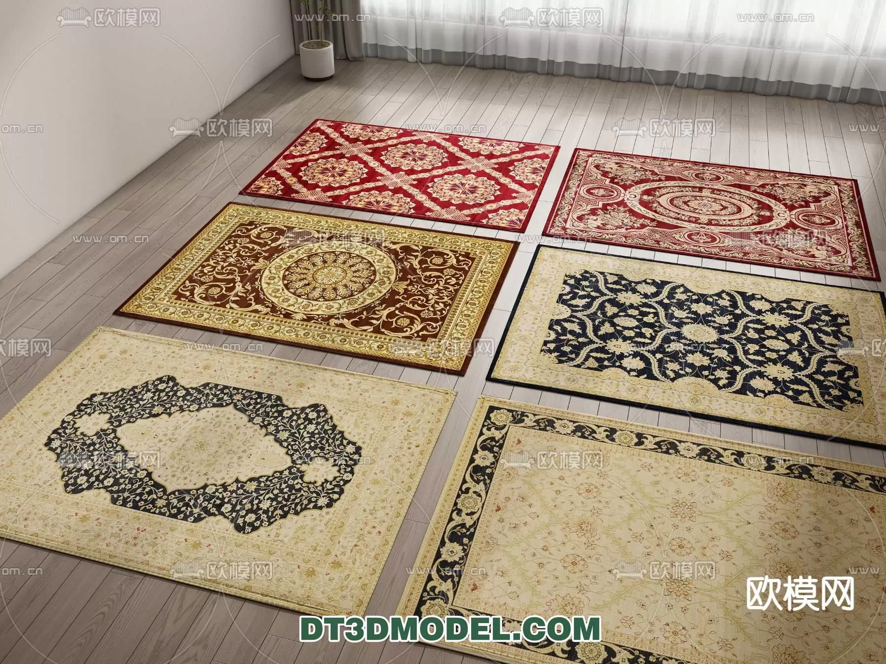 MODERN CARPET – 3DS MODELS – 060