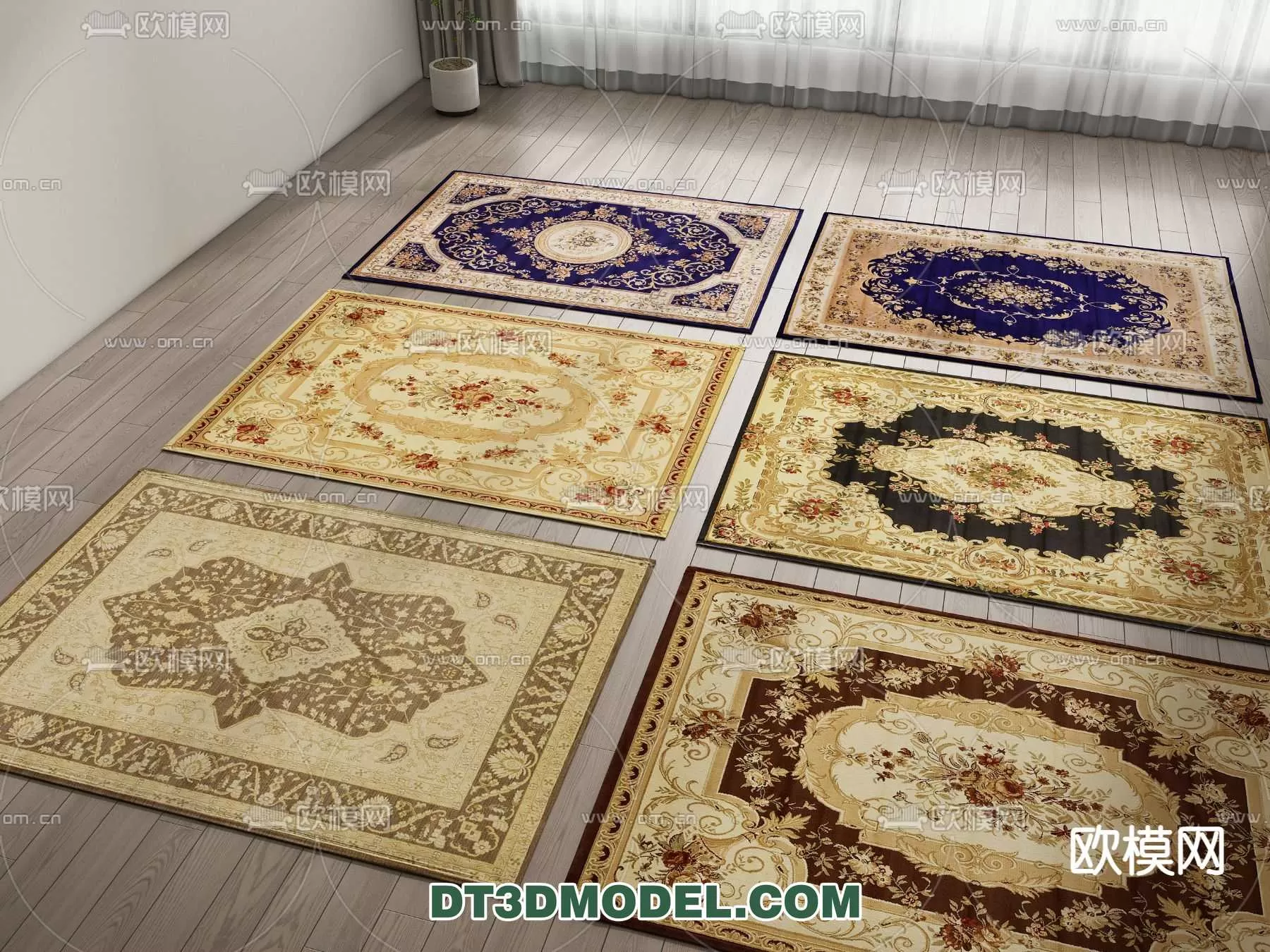 MODERN CARPET – 3DS MODELS – 061