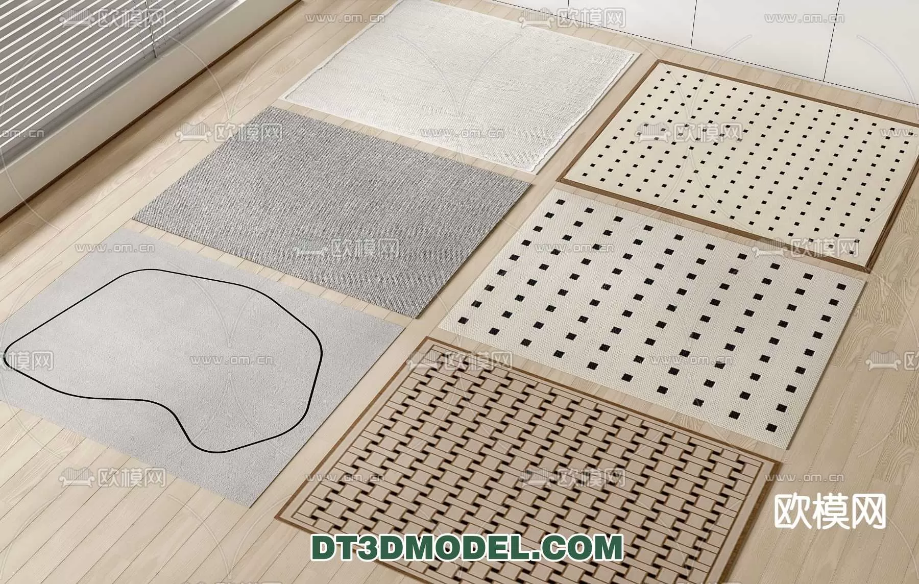 MODERN CARPET – 3DS MODELS – 063