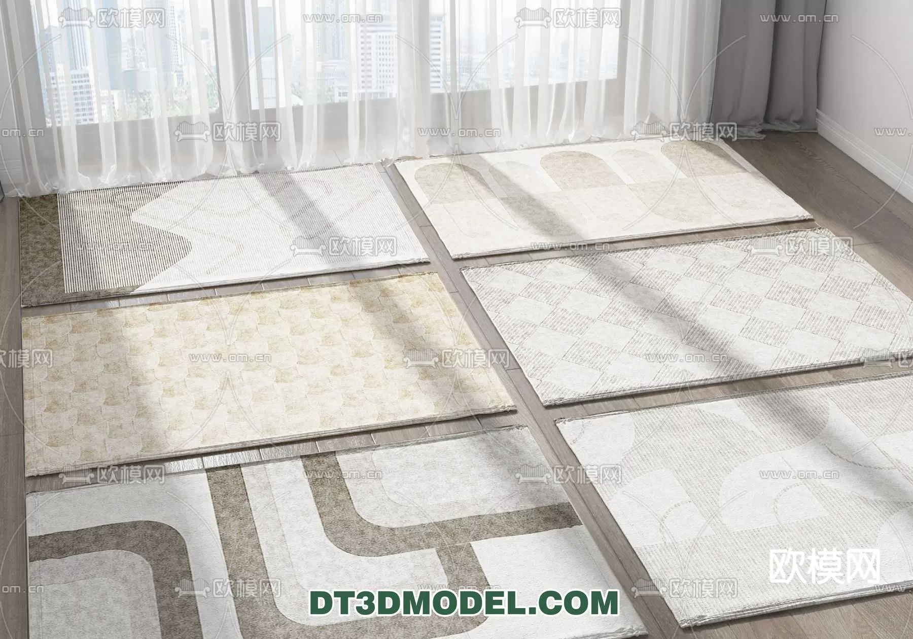 MODERN CARPET – 3DS MODELS – 067