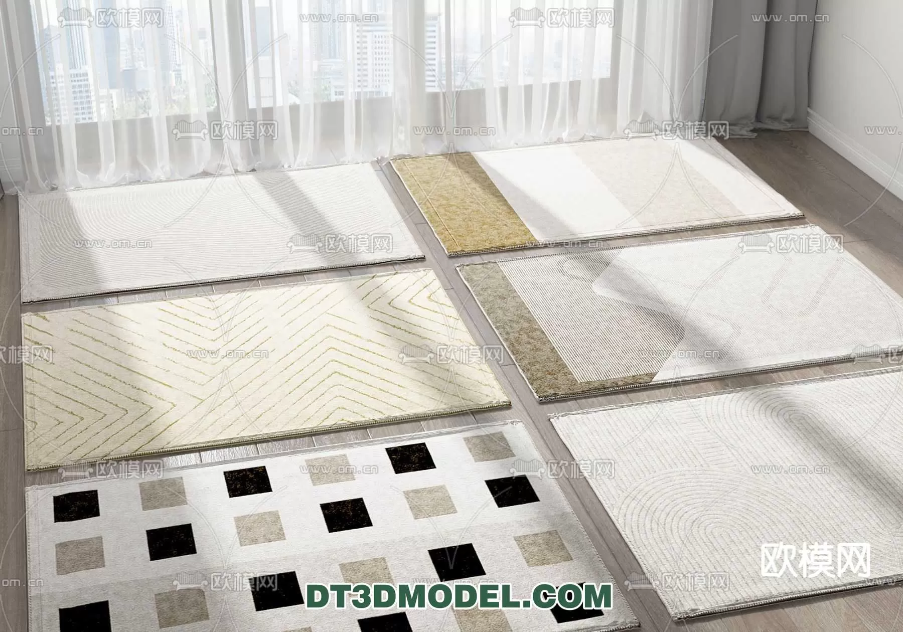 MODERN CARPET – 3DS MODELS – 068