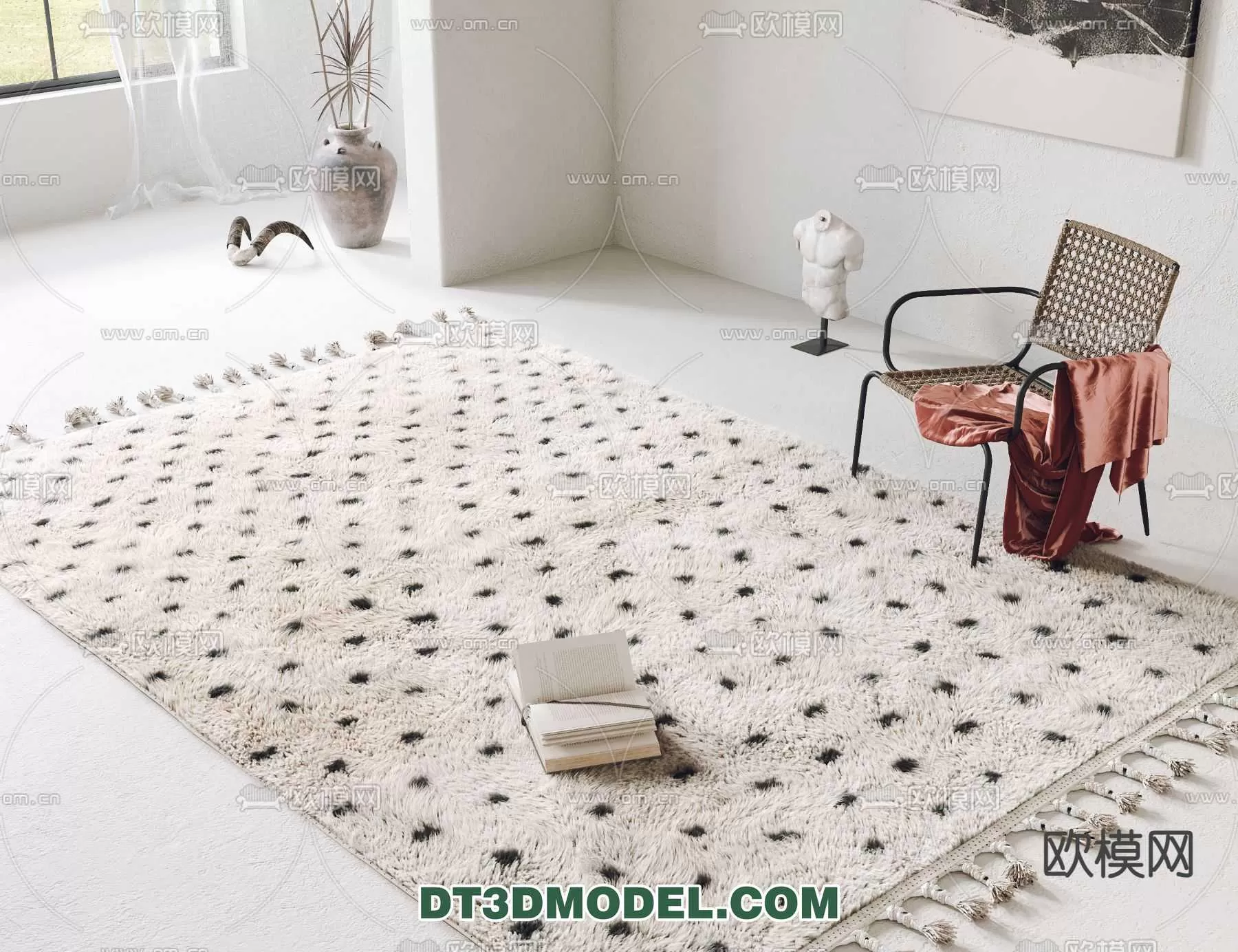 MODERN CARPET – 3DS MODELS – 073