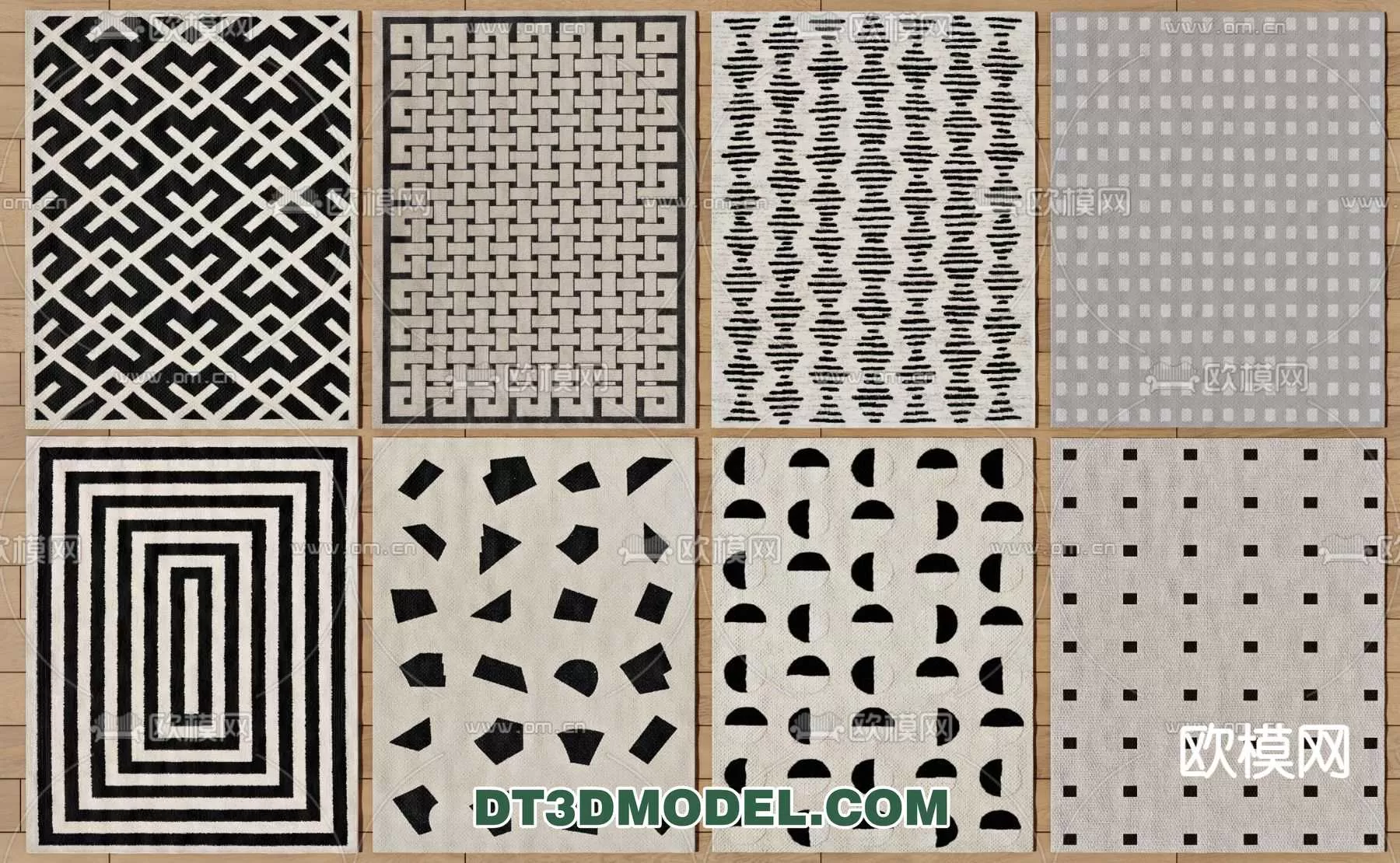 MODERN CARPET – 3DS MODELS – 078