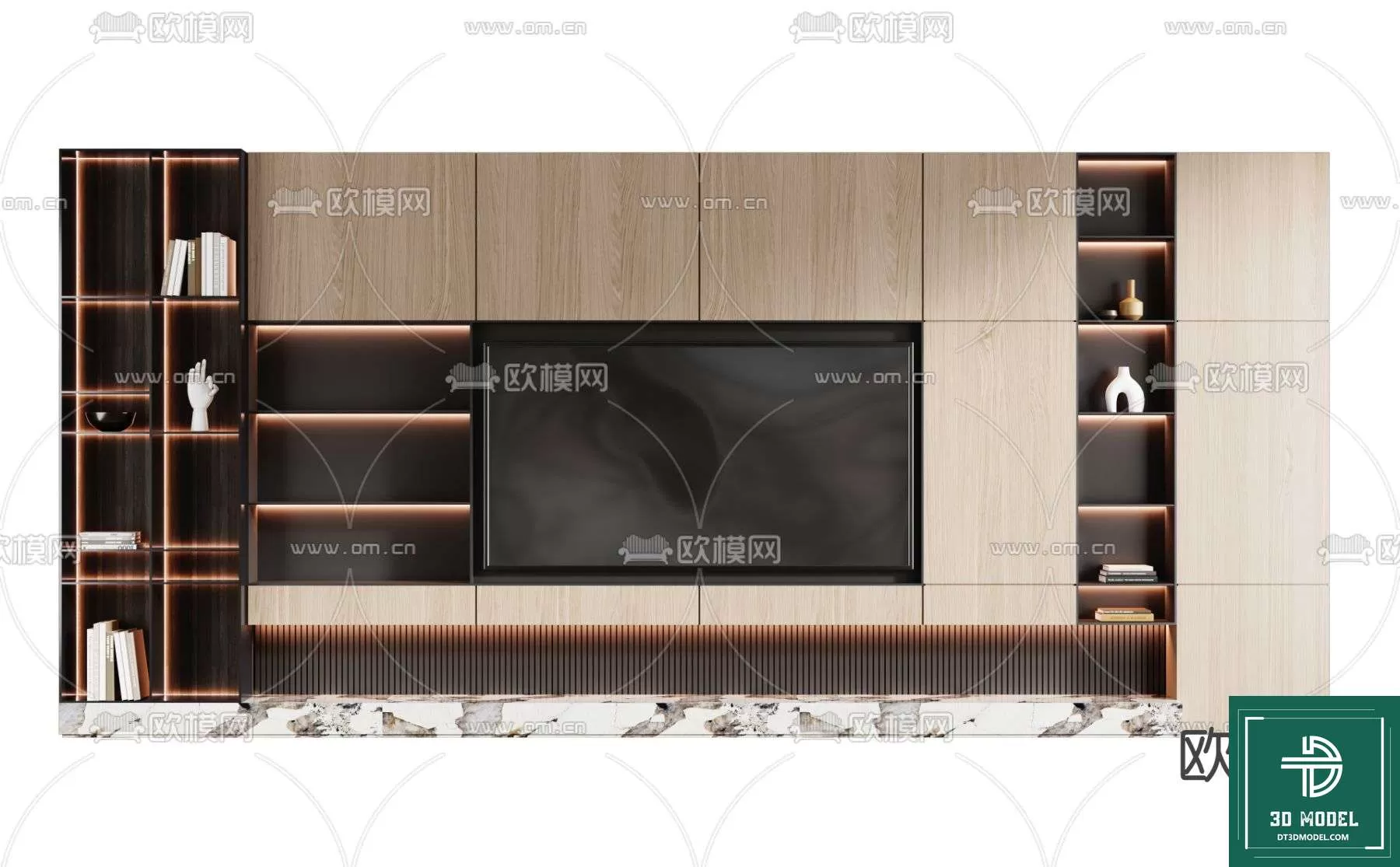 TELEVISION SHELF – 3DMODELS – 023