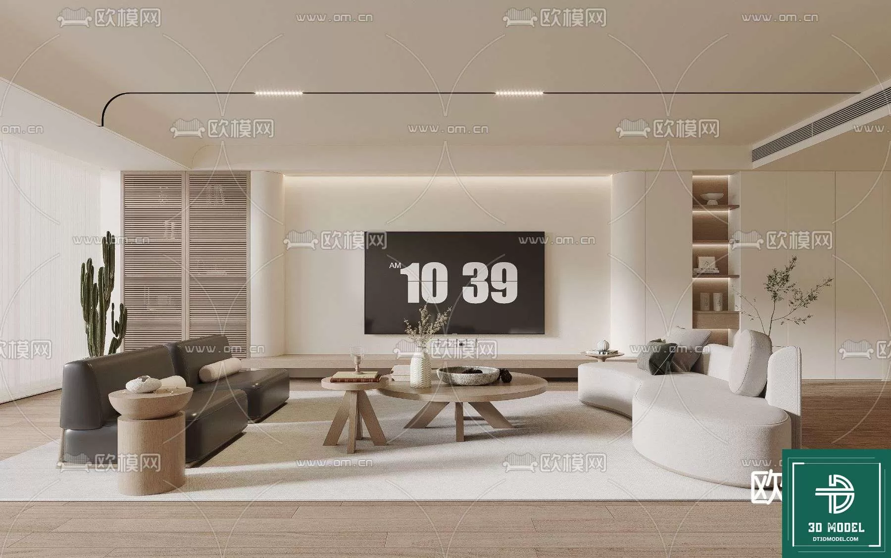 TELEVISION SHELF – 3DMODELS – 049