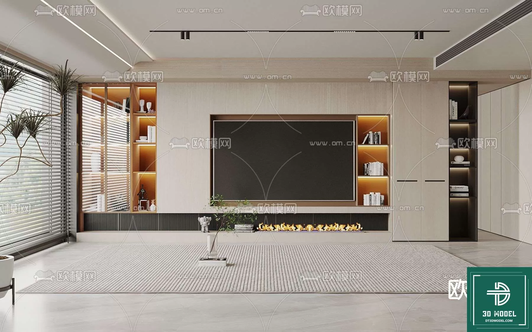 TELEVISION SHELF – 3DMODELS – 061