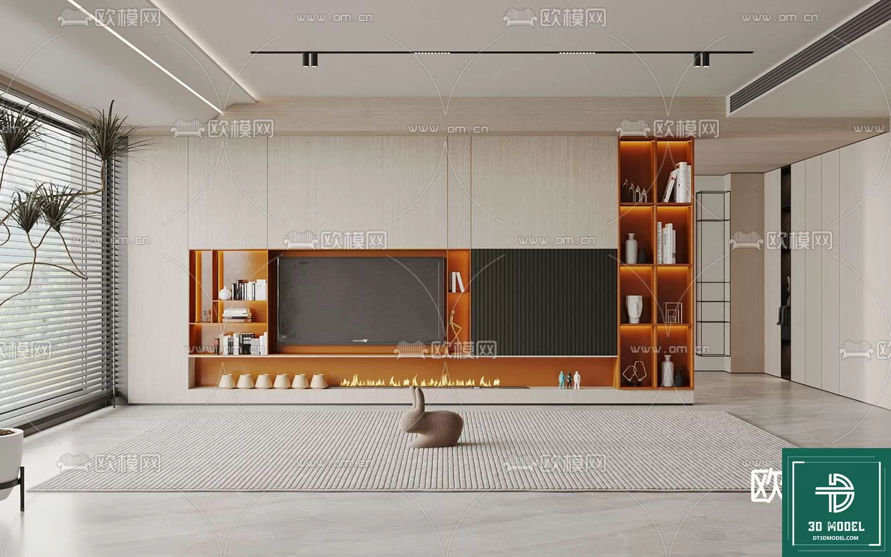 TELEVISION SHELF – 3DMODELS – 067