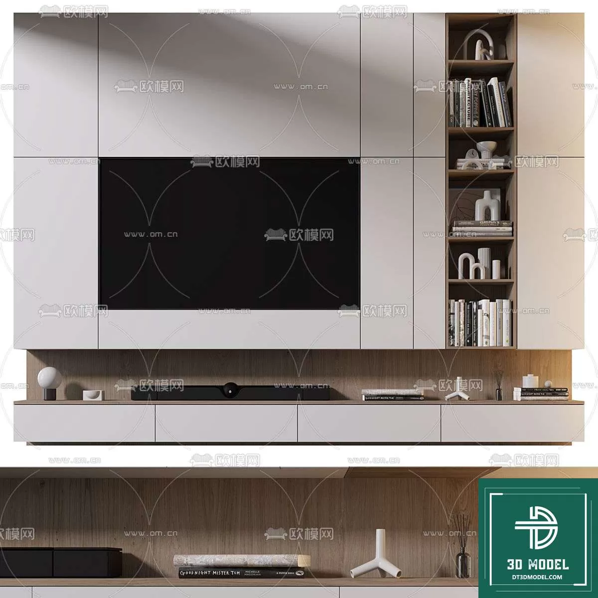 TELEVISION SHELF – 3DMODELS – 078