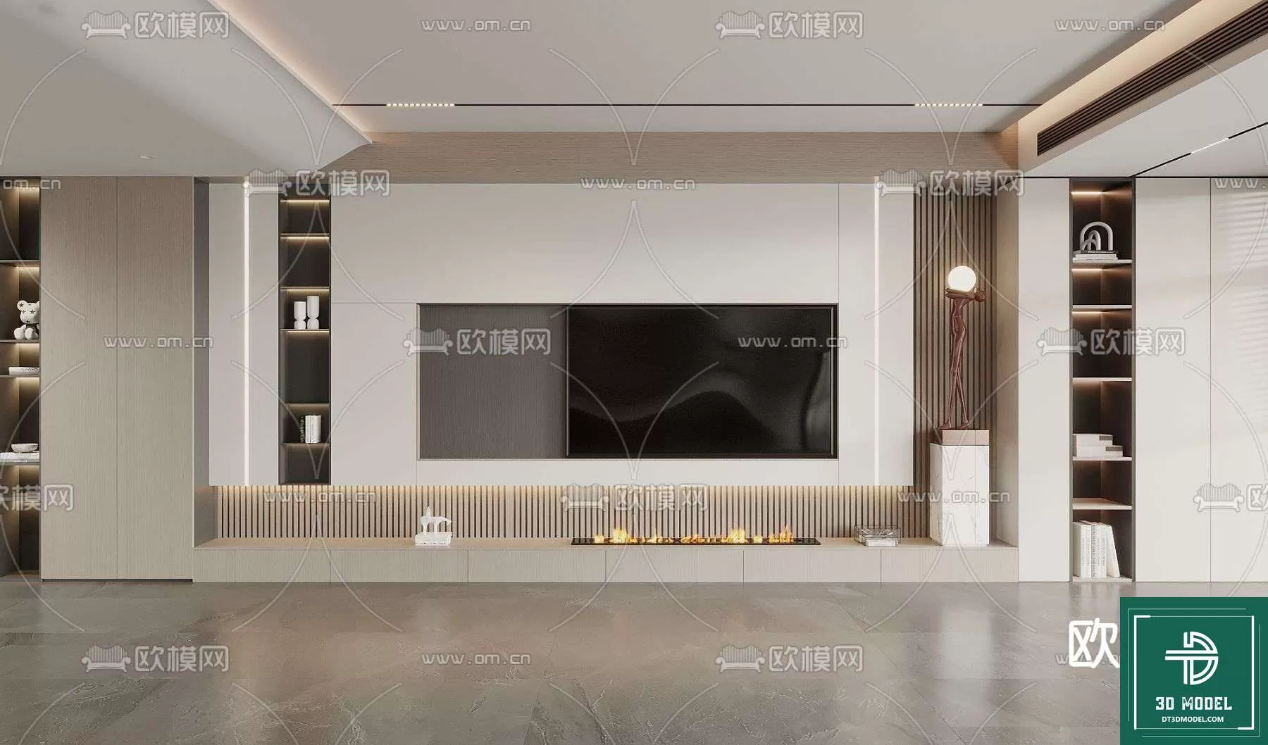 TELEVISION SHELF – 3DMODELS – 080