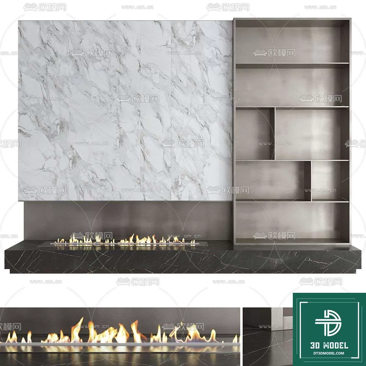 TELEVISION SHELF – 3DMODELS – 083