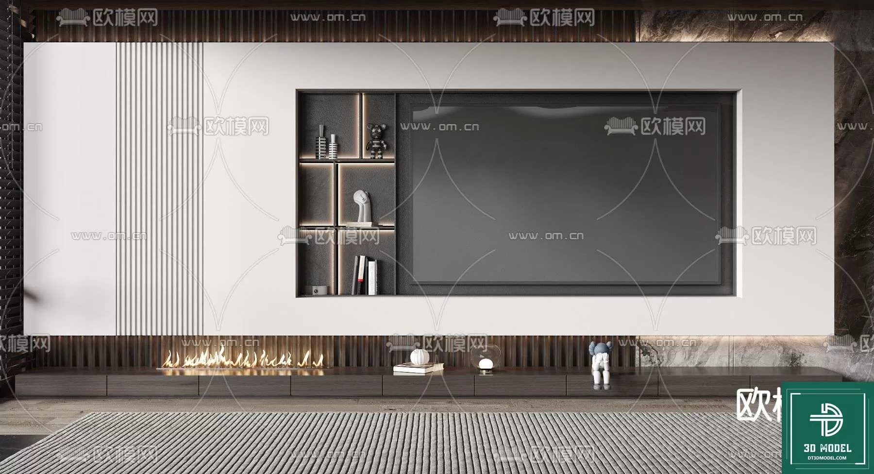 TELEVISION SHELF – 3DMODELS – 085