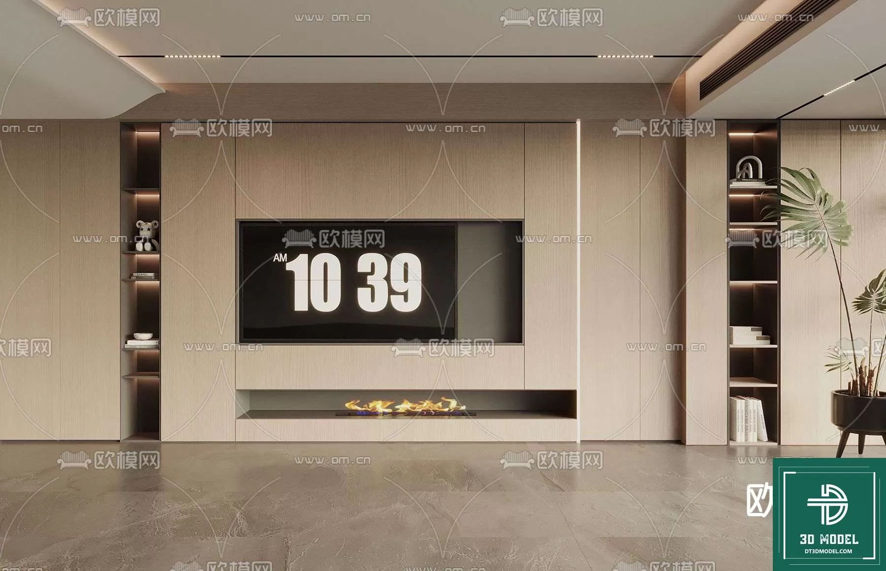 TELEVISION SHELF – 3DMODELS – 086