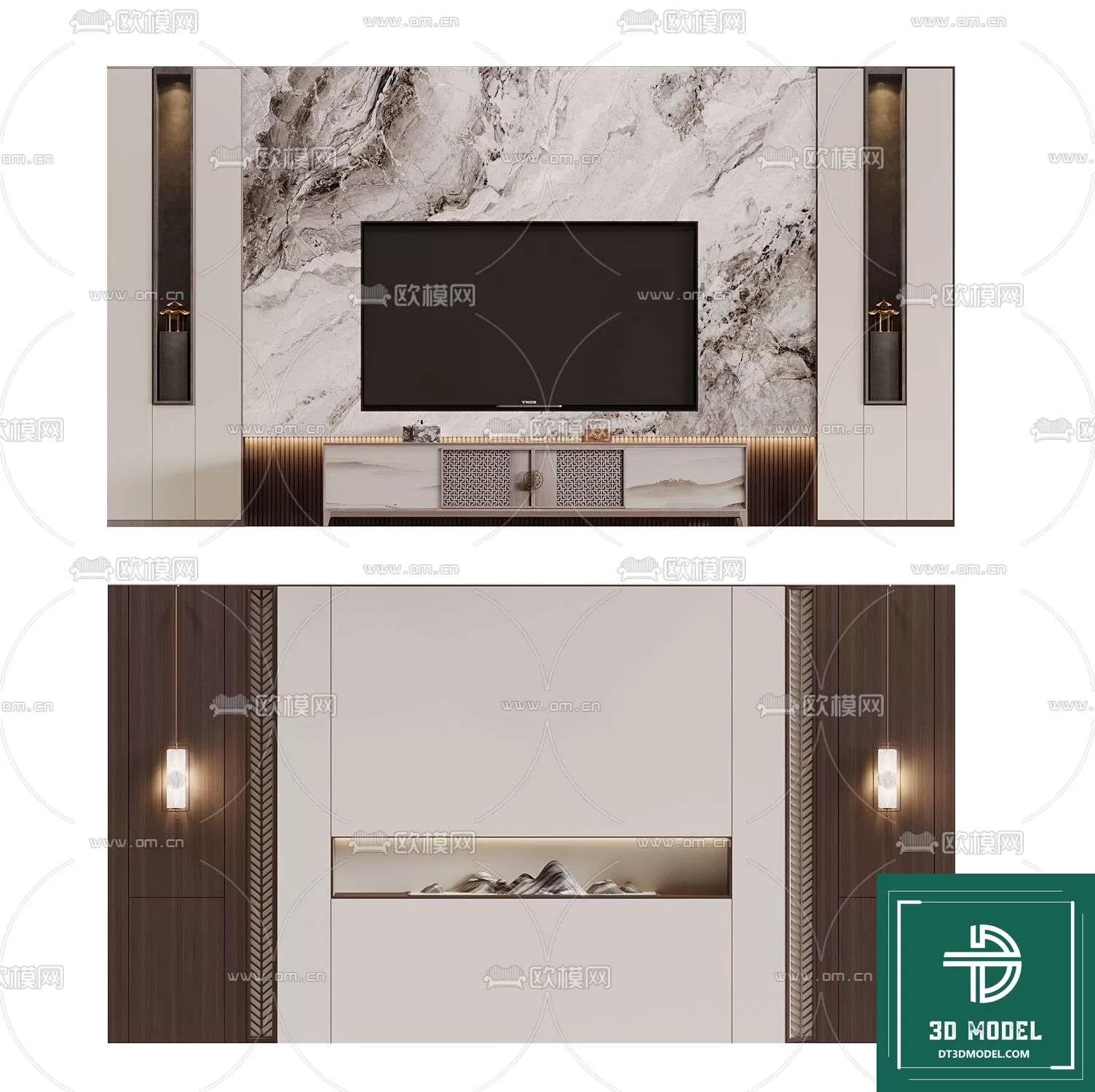 TELEVISION SHELF – 3DMODELS – 088