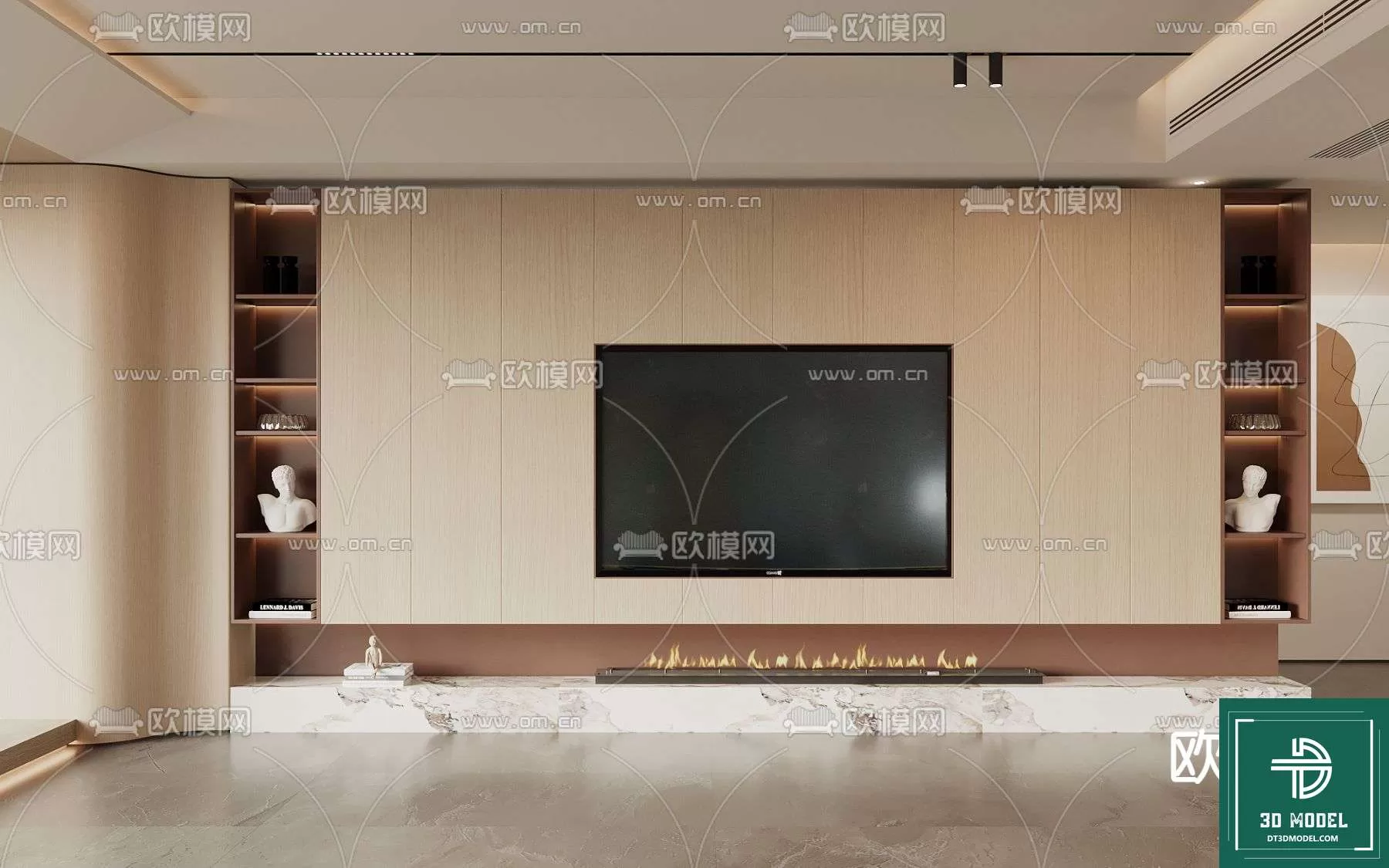 TELEVISION SHELF – 3DMODELS – 091