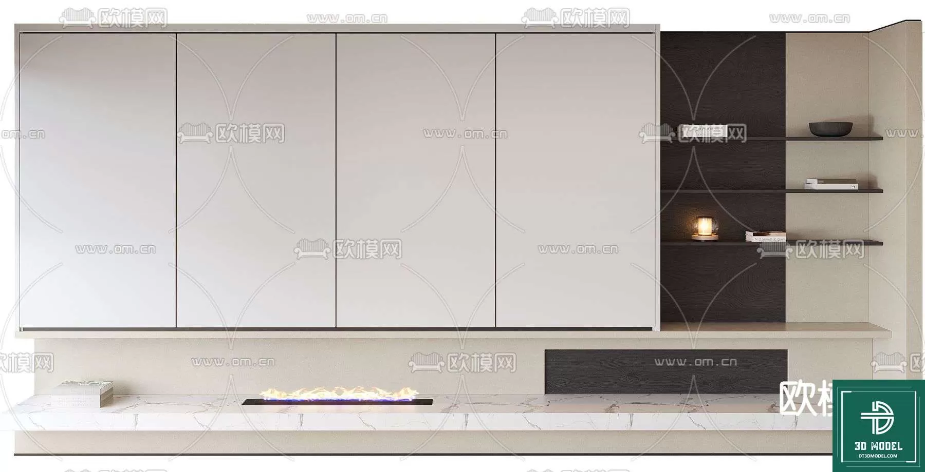 TELEVISION SHELF – 3DMODELS – 097