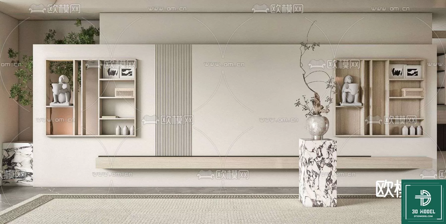 TELEVISION SHELF – 3DMODELS – 099