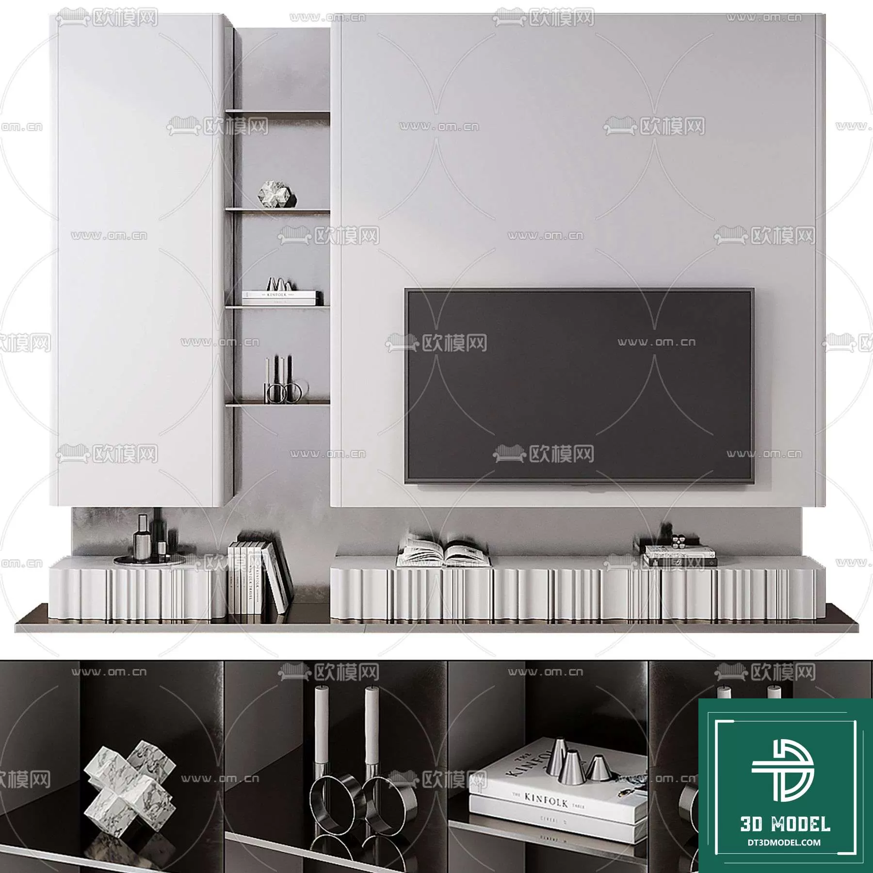 TELEVISION SHELF – 3DMODELS – 109