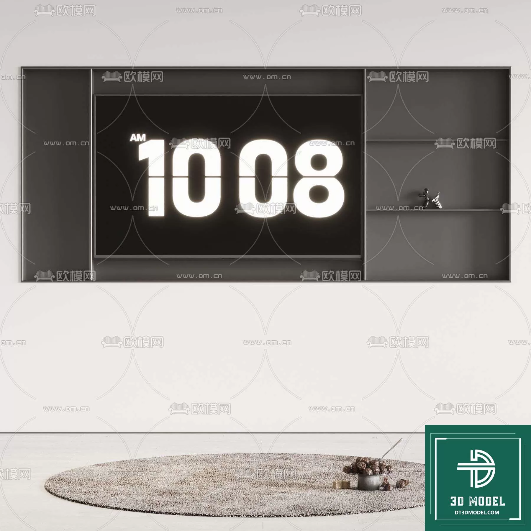 TELEVISION SHELF – 3DMODELS – 118