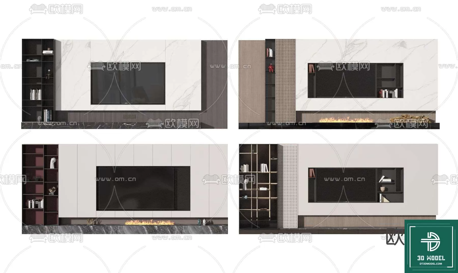 TELEVISION SHELF – 3DMODELS – 119