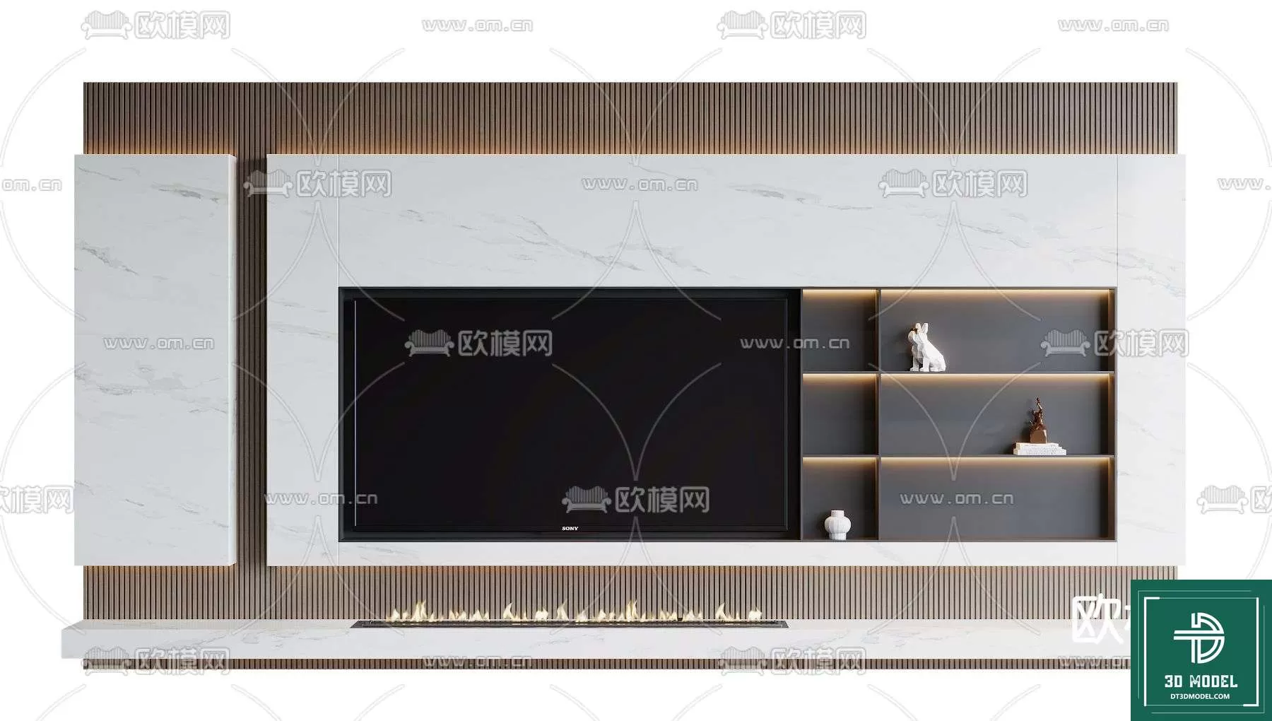 TELEVISION SHELF – 3DMODELS – 126