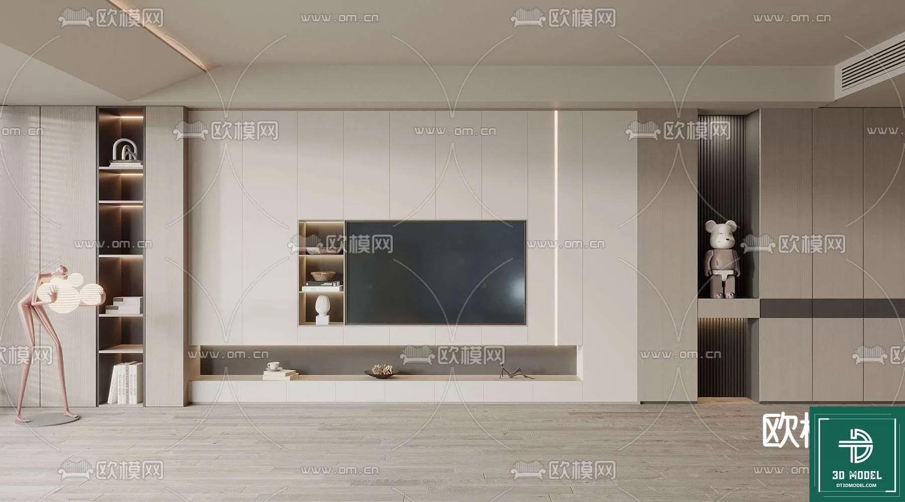 TELEVISION SHELF – 3DMODELS – 135