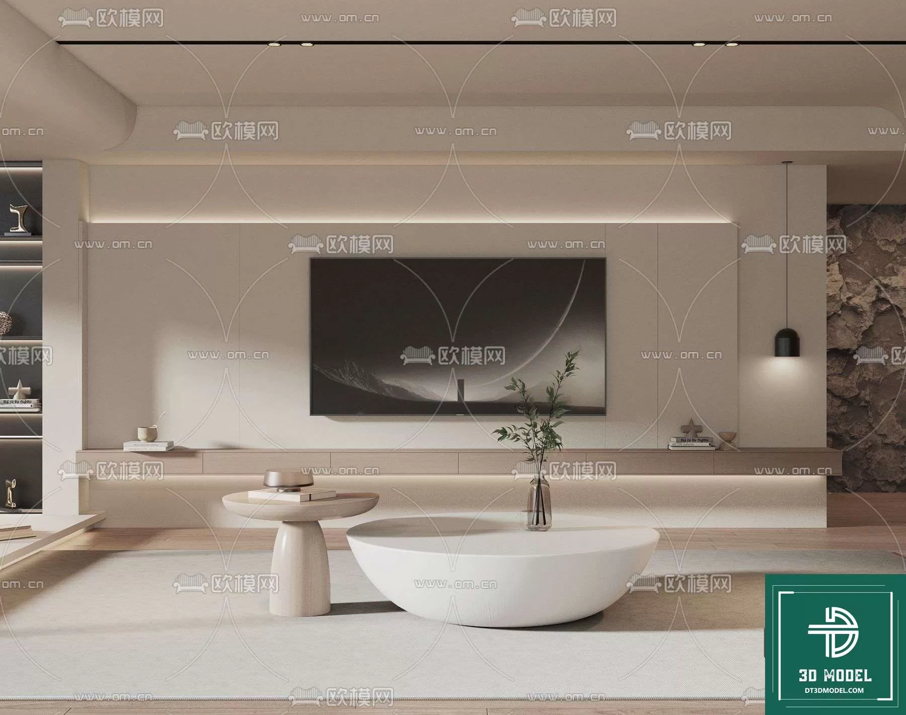 TELEVISION SHELF – 3DMODELS – 136