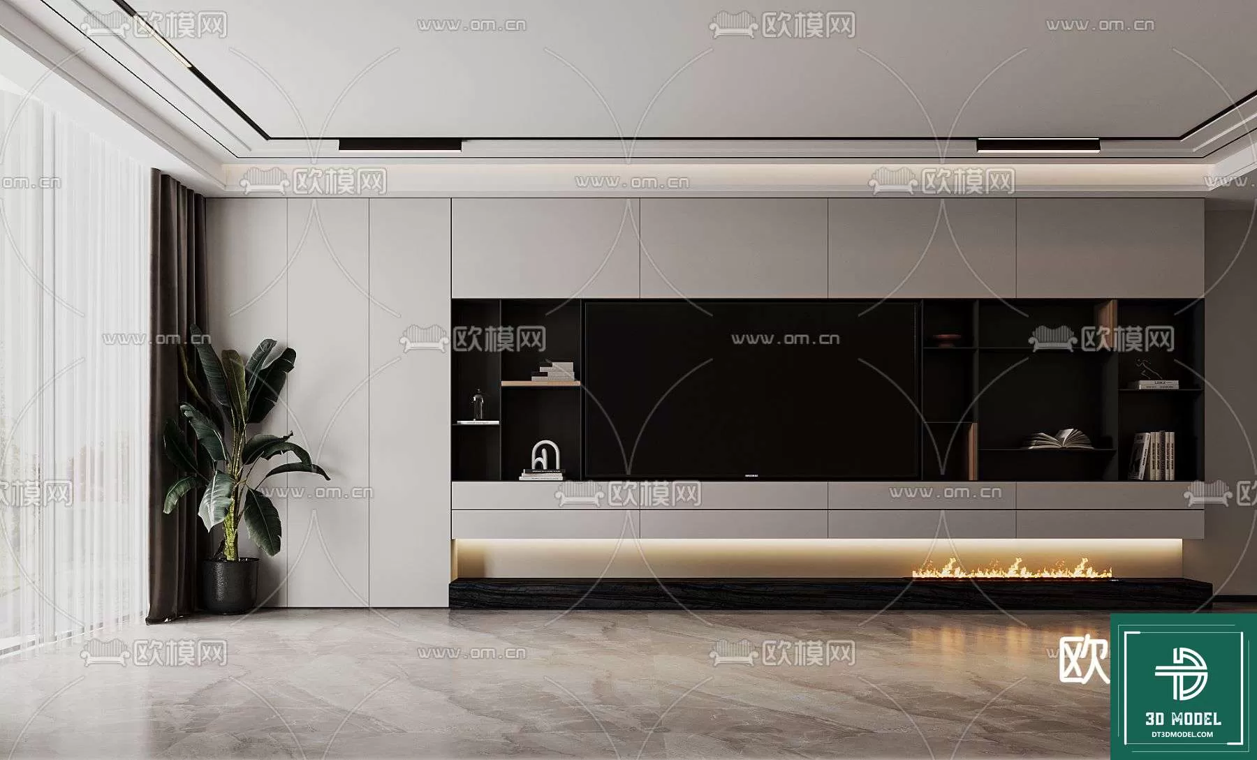 TELEVISION SHELF – 3DMODELS – 138