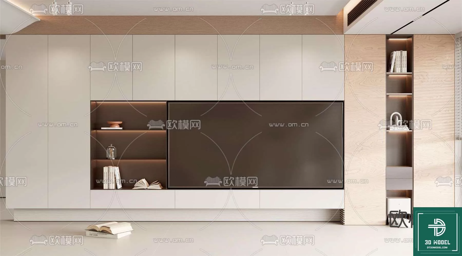 TELEVISION SHELF – 3DMODELS – 143