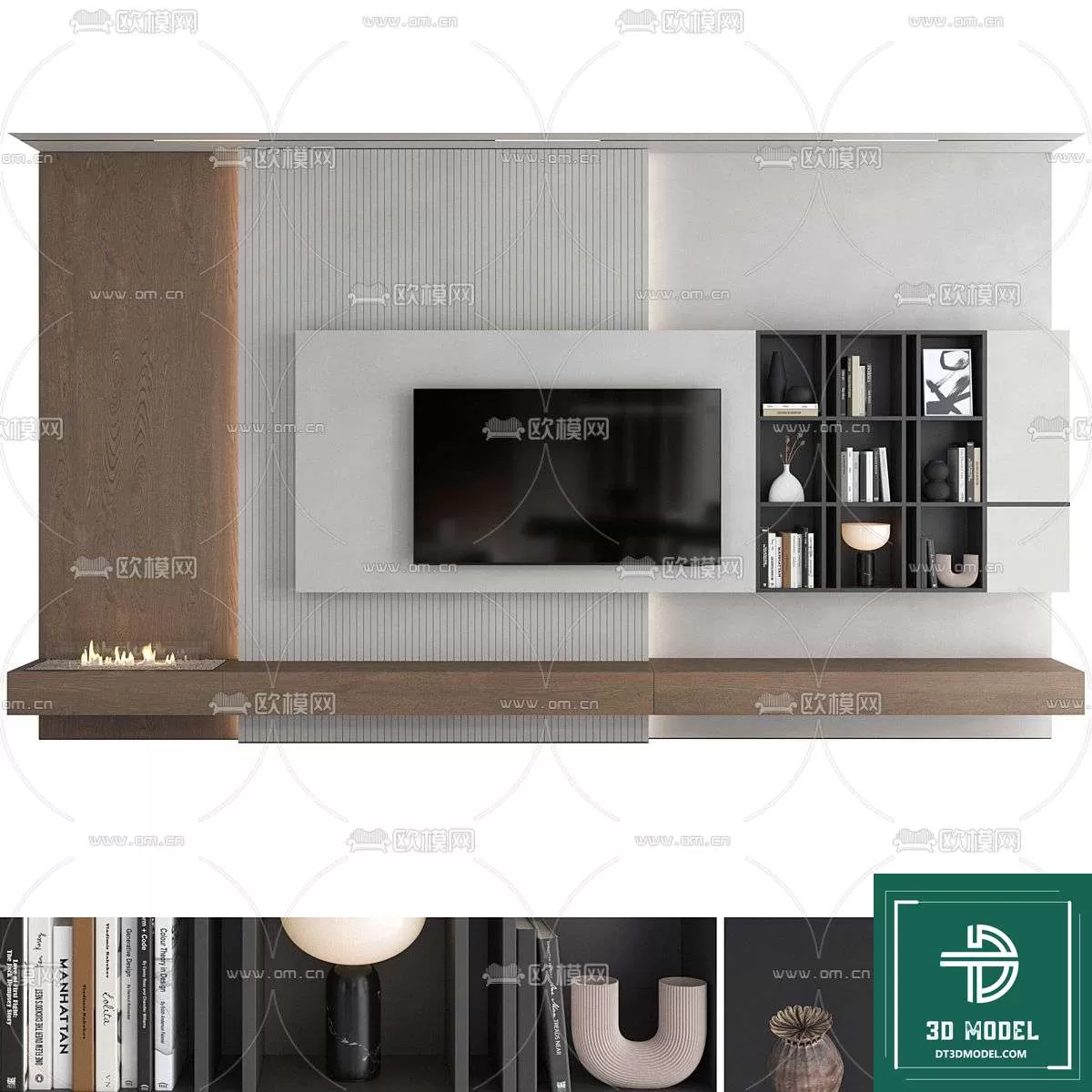 TELEVISION SHELF – 3DMODELS – 144