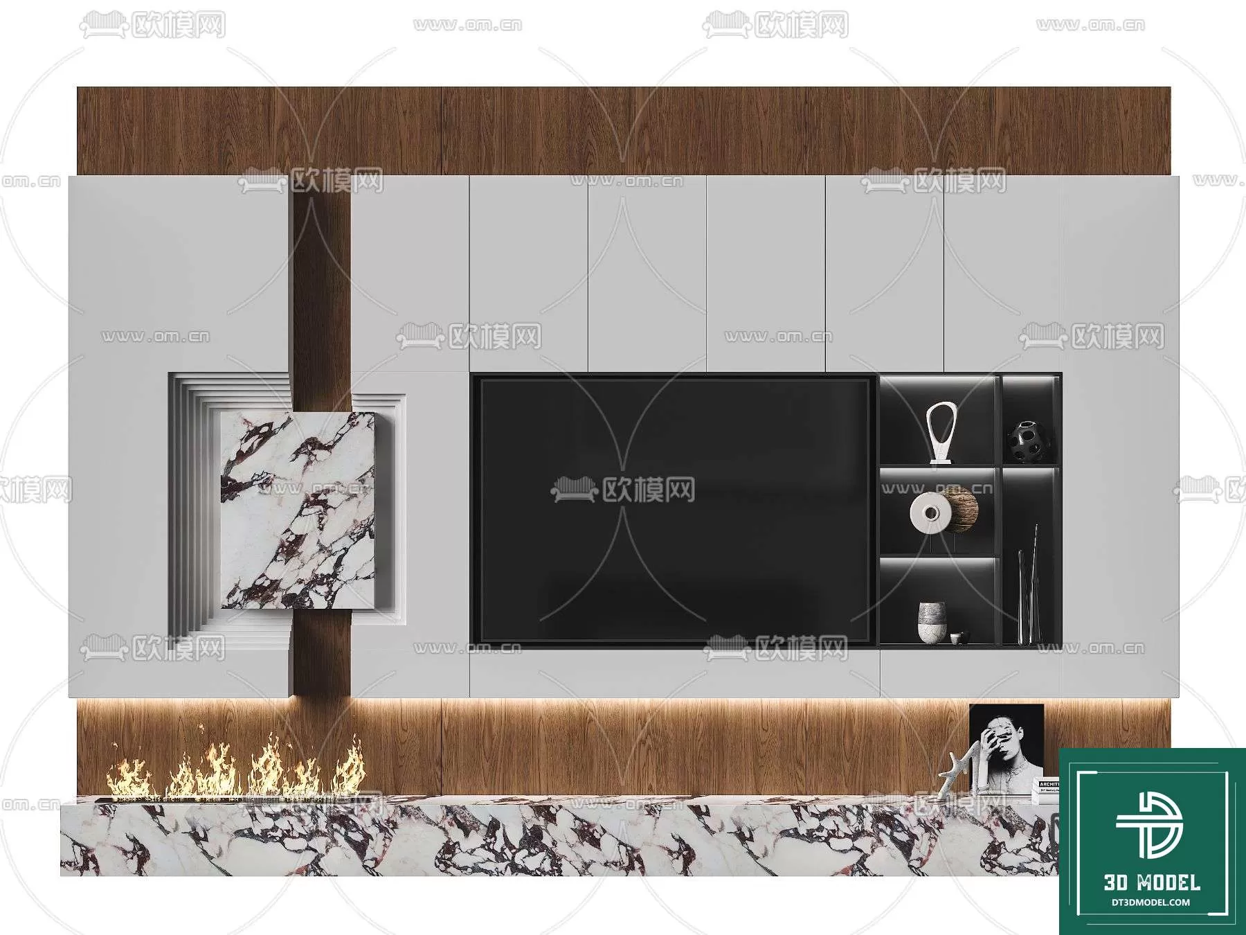 TELEVISION SHELF – 3DMODELS – 147