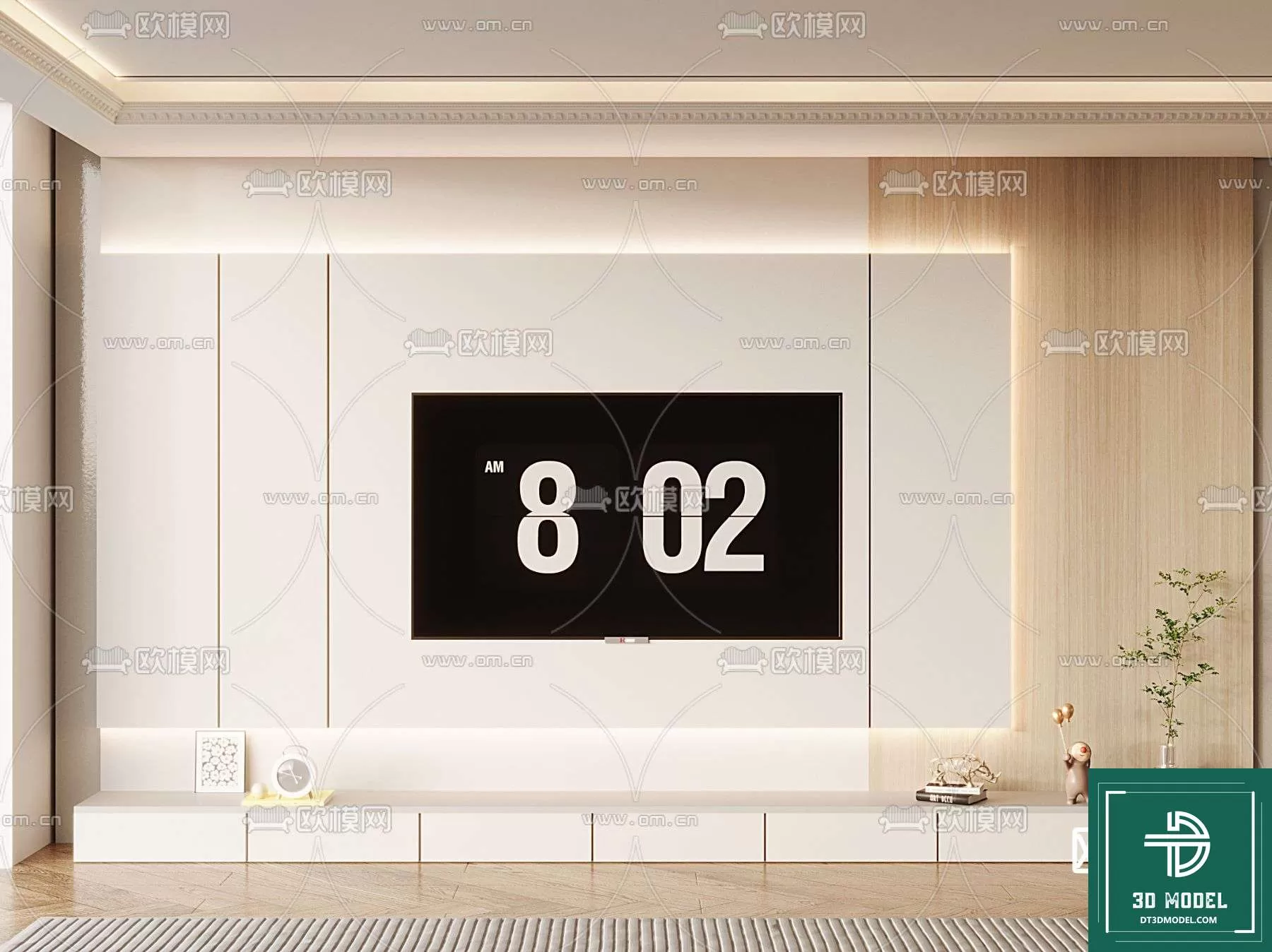 TELEVISION SHELF – 3DMODELS – 155