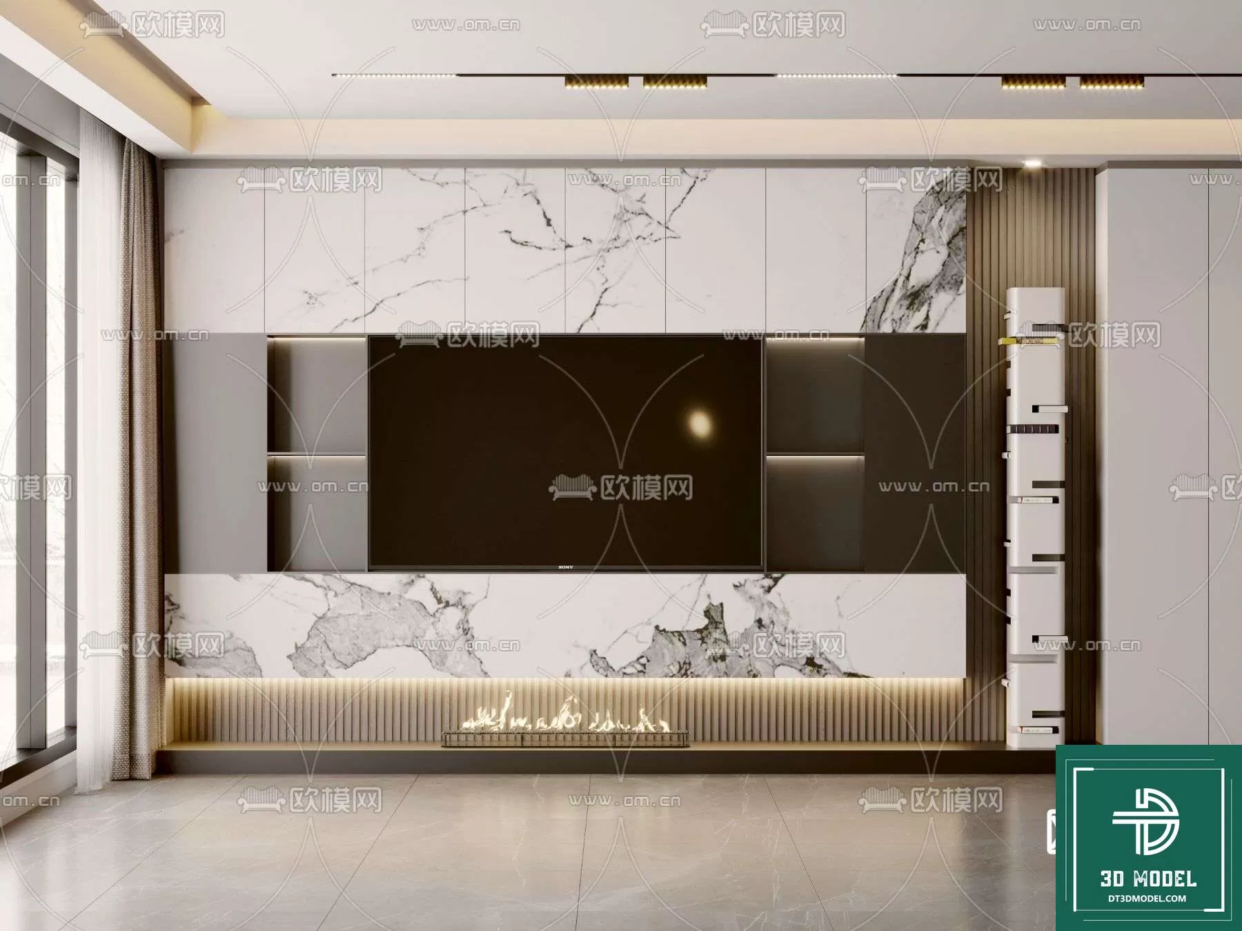 TELEVISION SHELF – 3DMODELS – 161