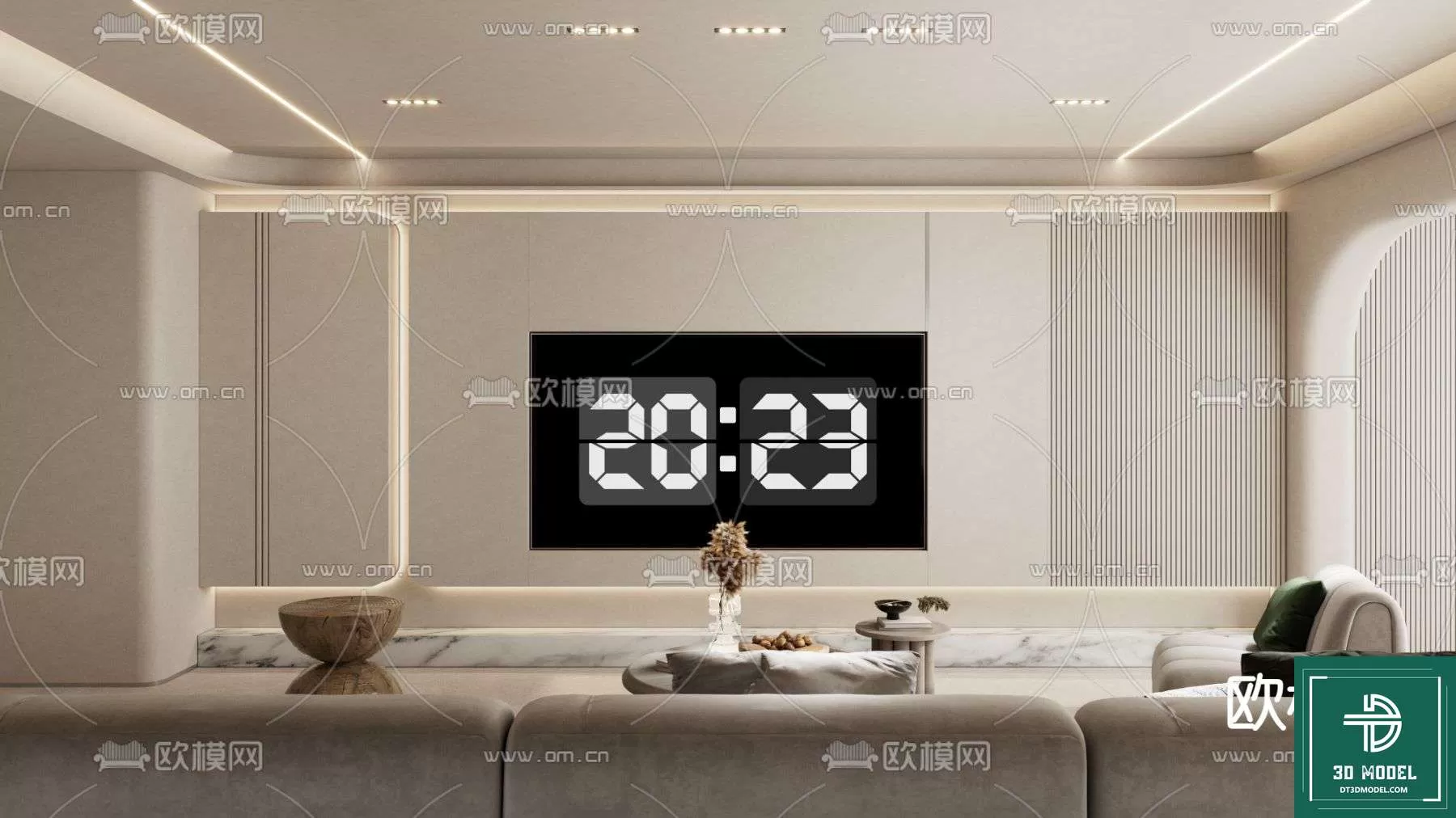 TELEVISION SHELF – 3DMODELS – 163